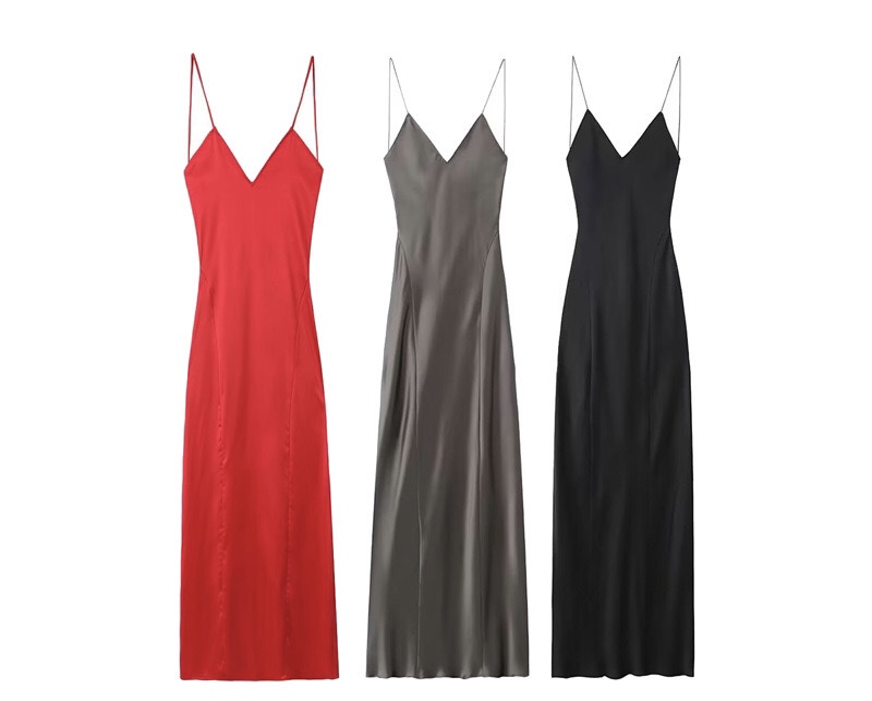 Silk Satin Texture Underwear Dress