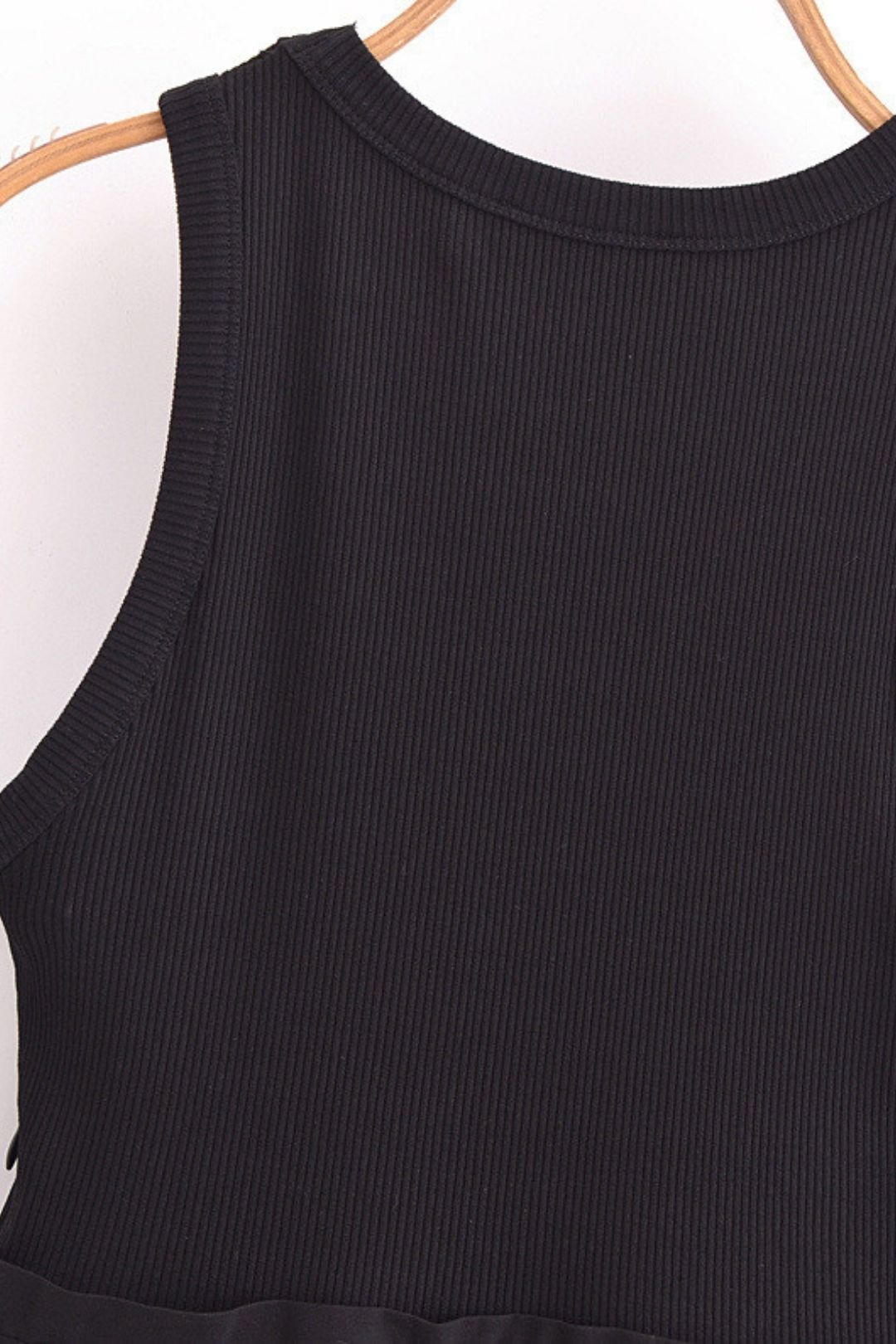 Fashion Pocket Stitching Midi Dress