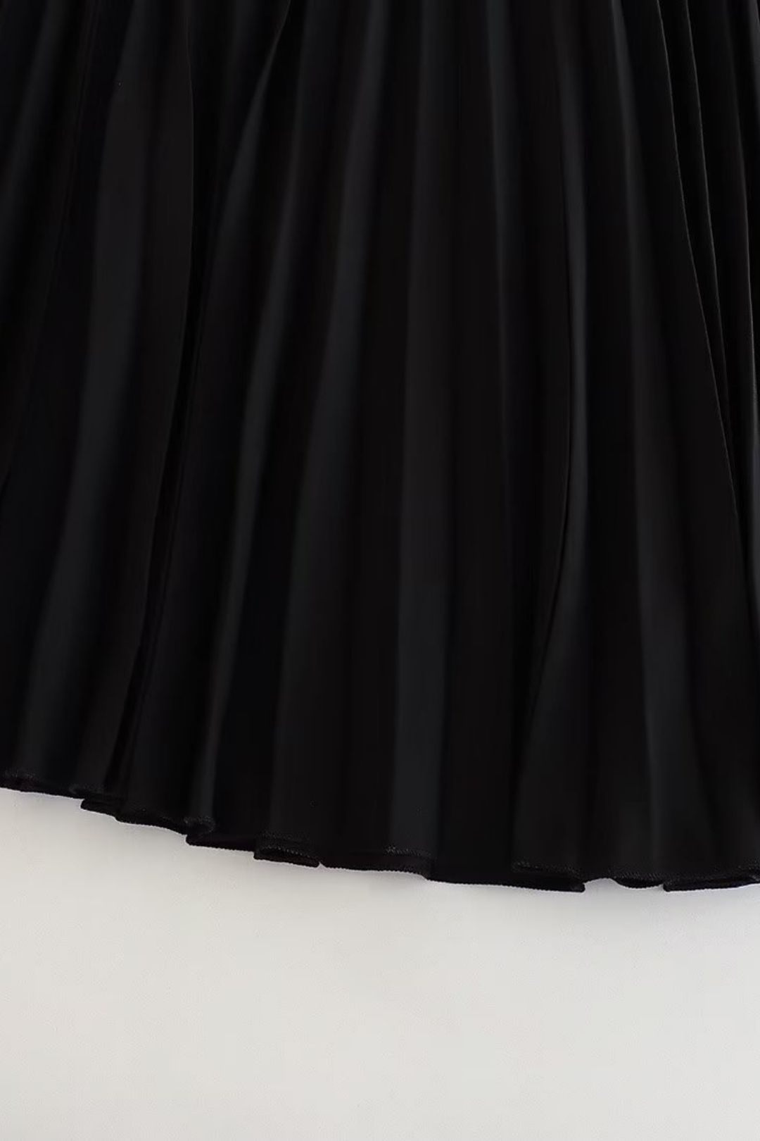 Waist Slimming Stitching Design Pleated Shirt-style Dress