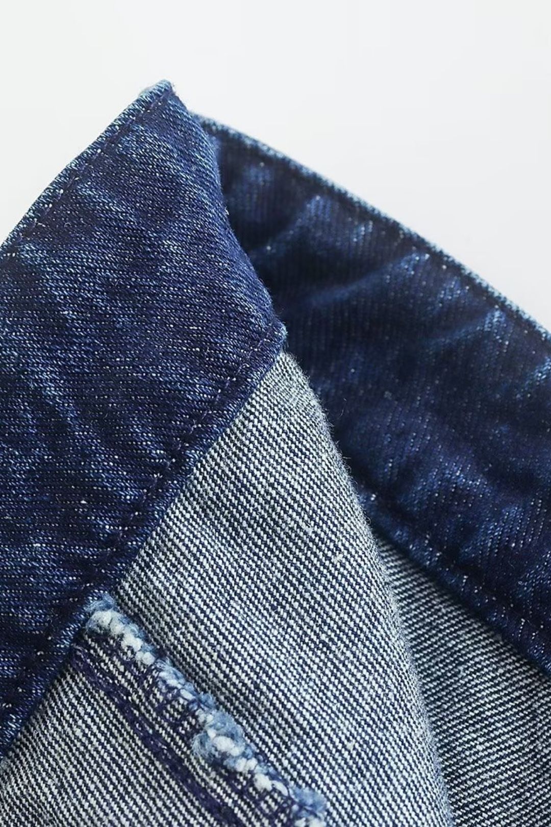 Strapless Denim Corset-style Short Dress