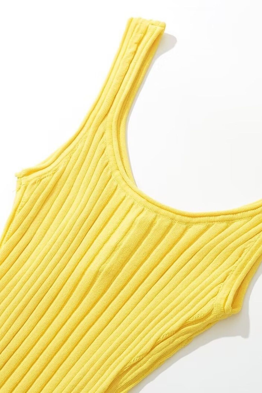 Short-sleeved Knitted Crimped High-elastic Smart Umbrella Sling Dress