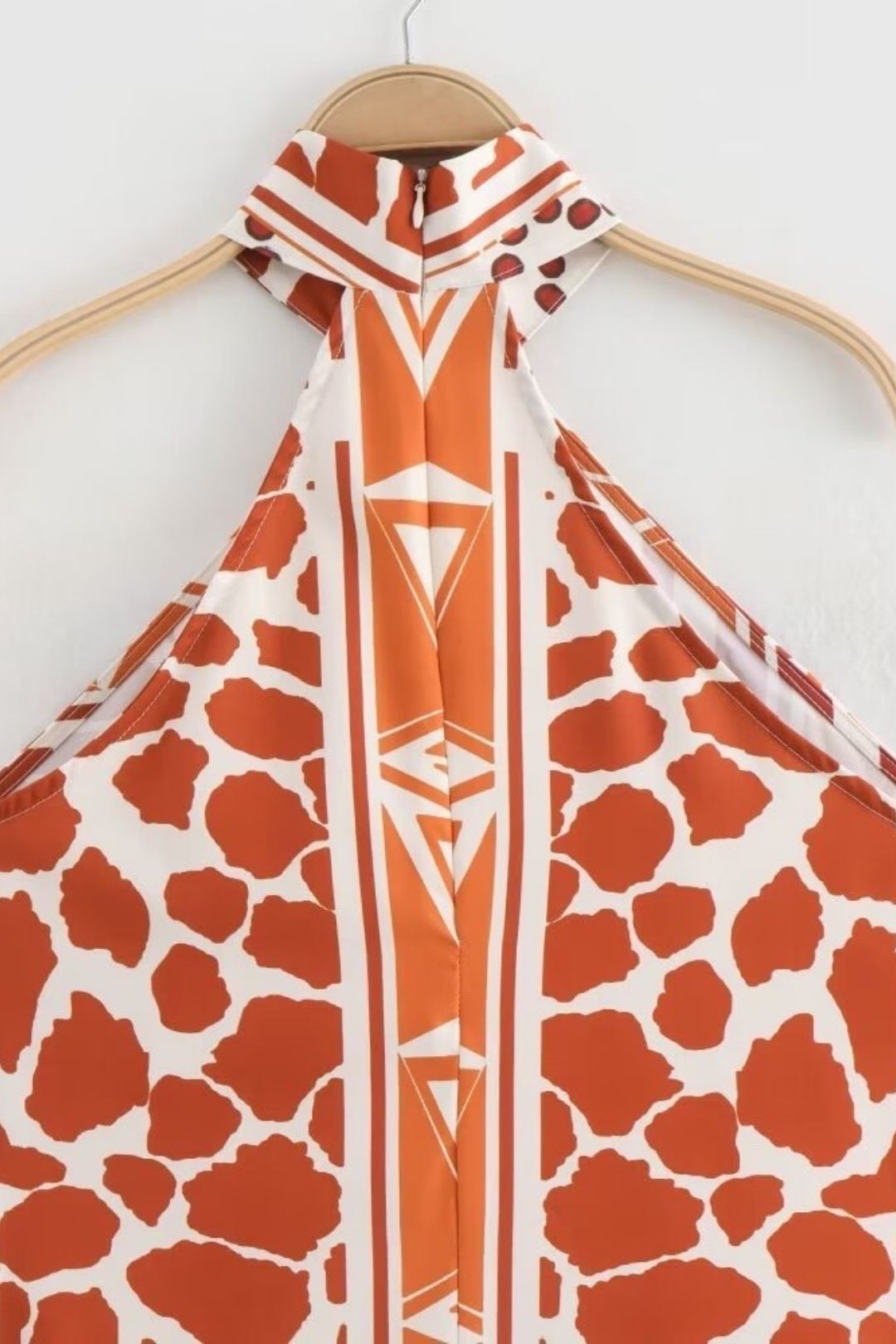 Printed Tassel Stitching Strapless Slim Casual Dress