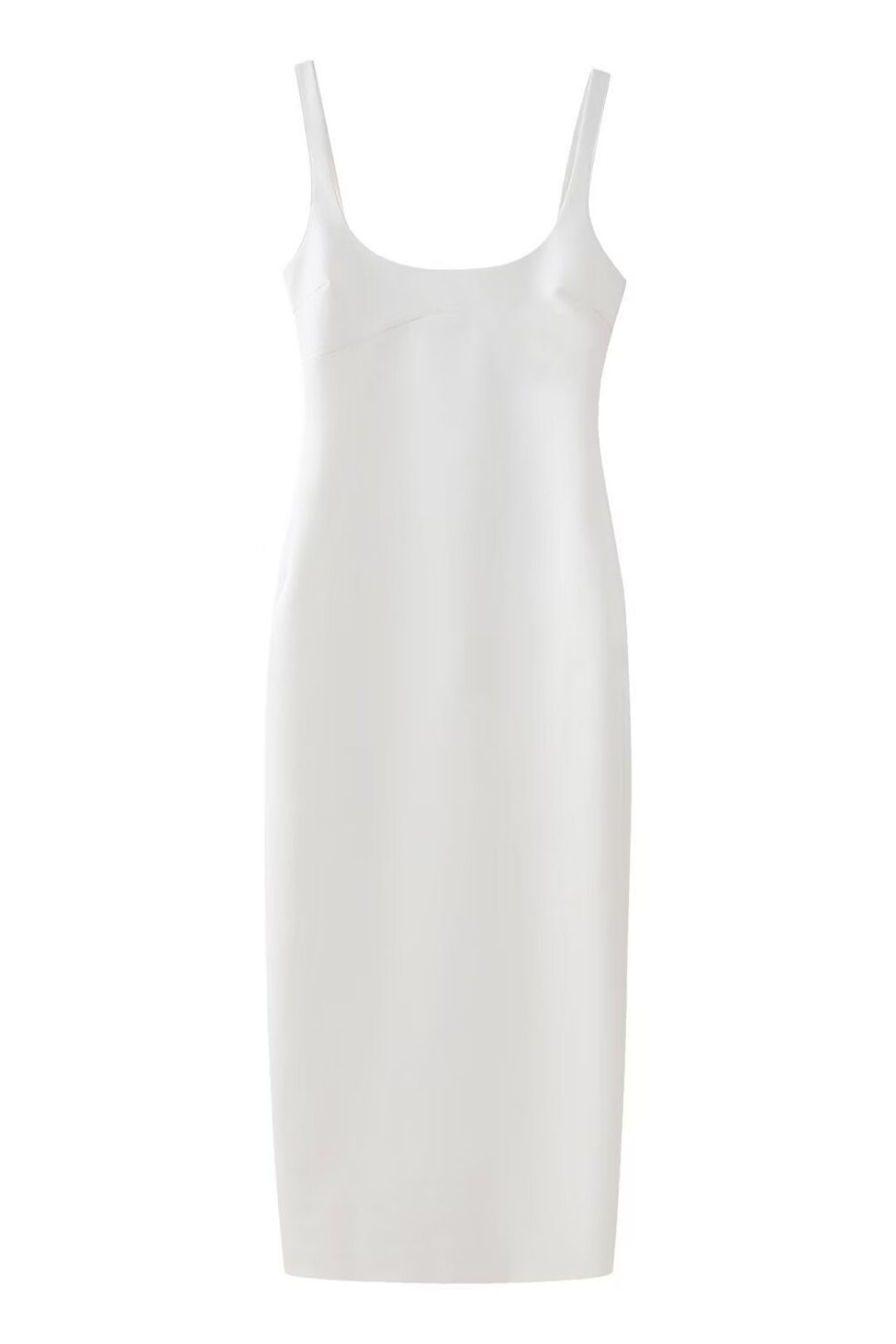 Slim Slimming Waist Long Slit Dress