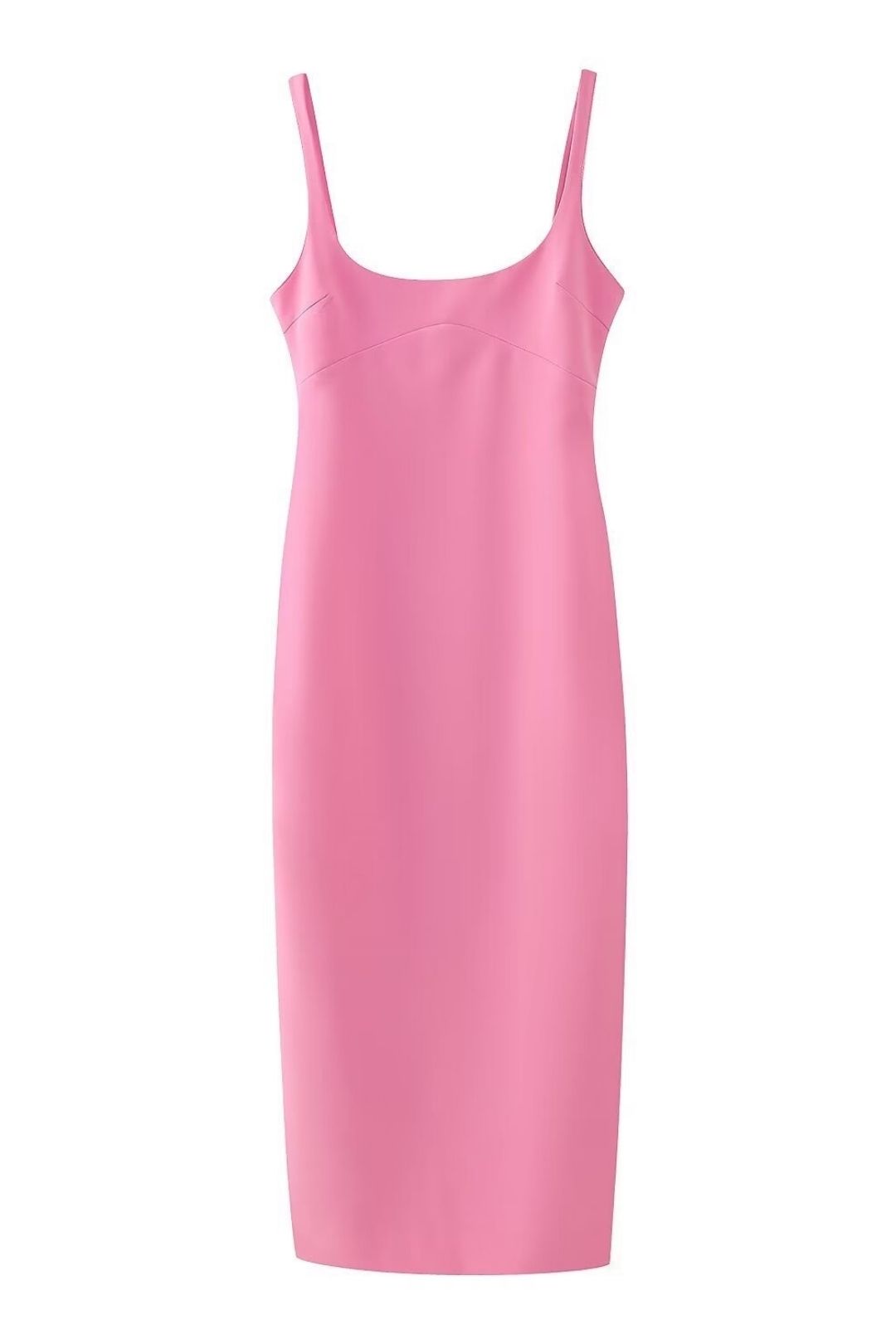 Slim Slimming Waist Long Slit Dress