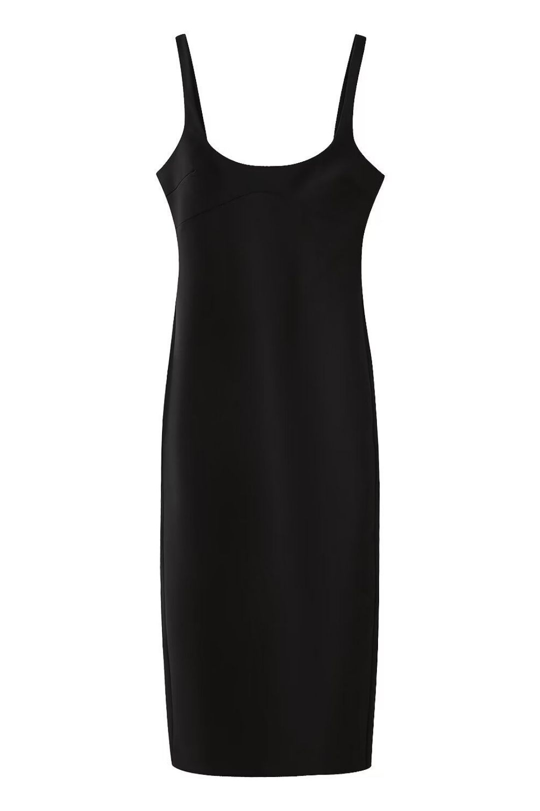 Slim Slimming Waist Long Slit Dress