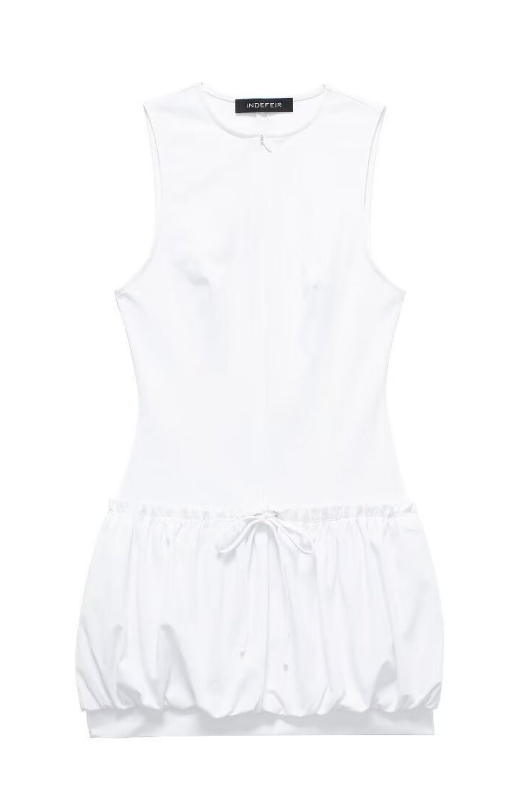 Balloon Skirt Short One-piece Dress