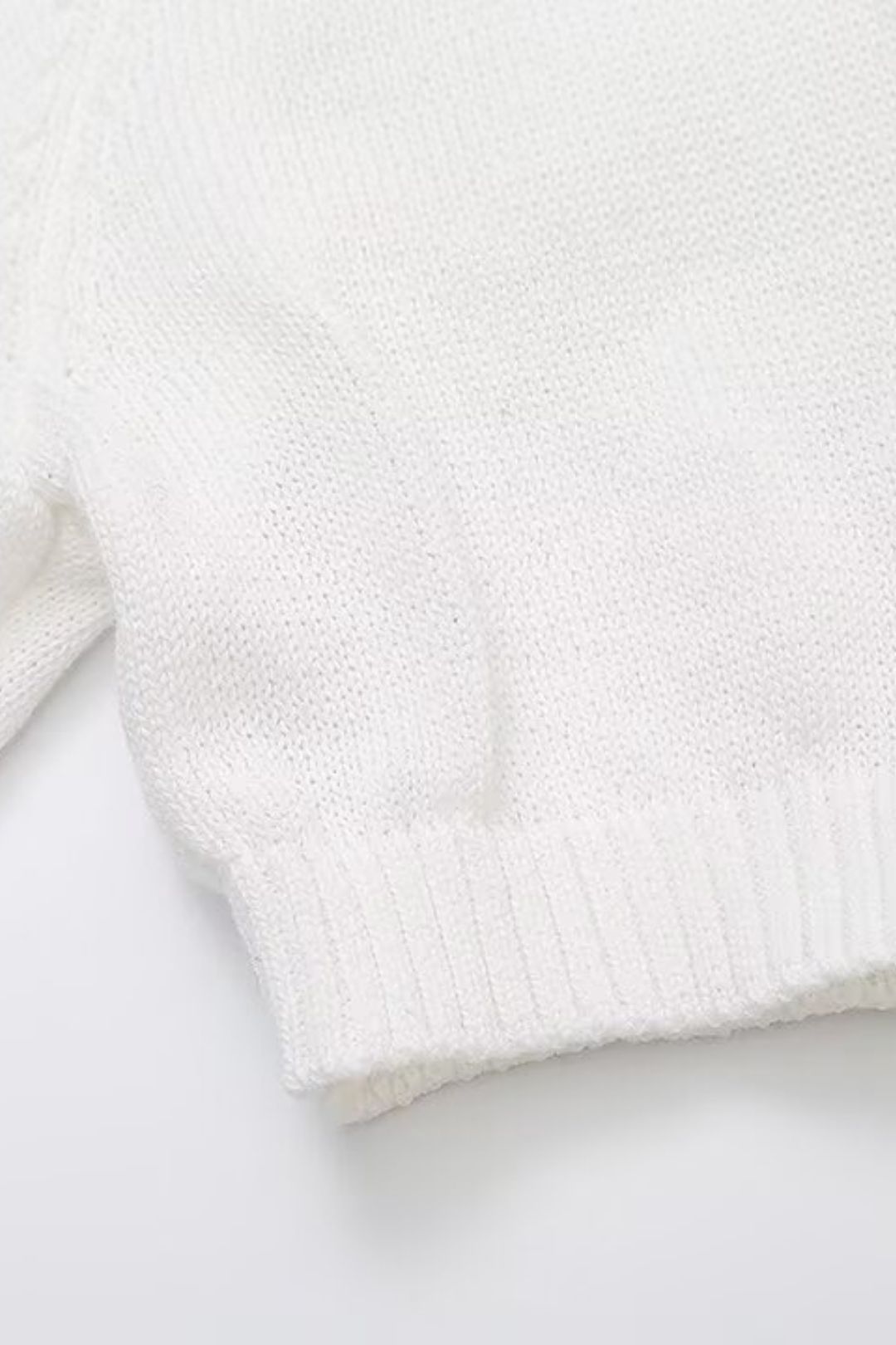 Waist Knitted Short-sleeved Button Sweater Dress