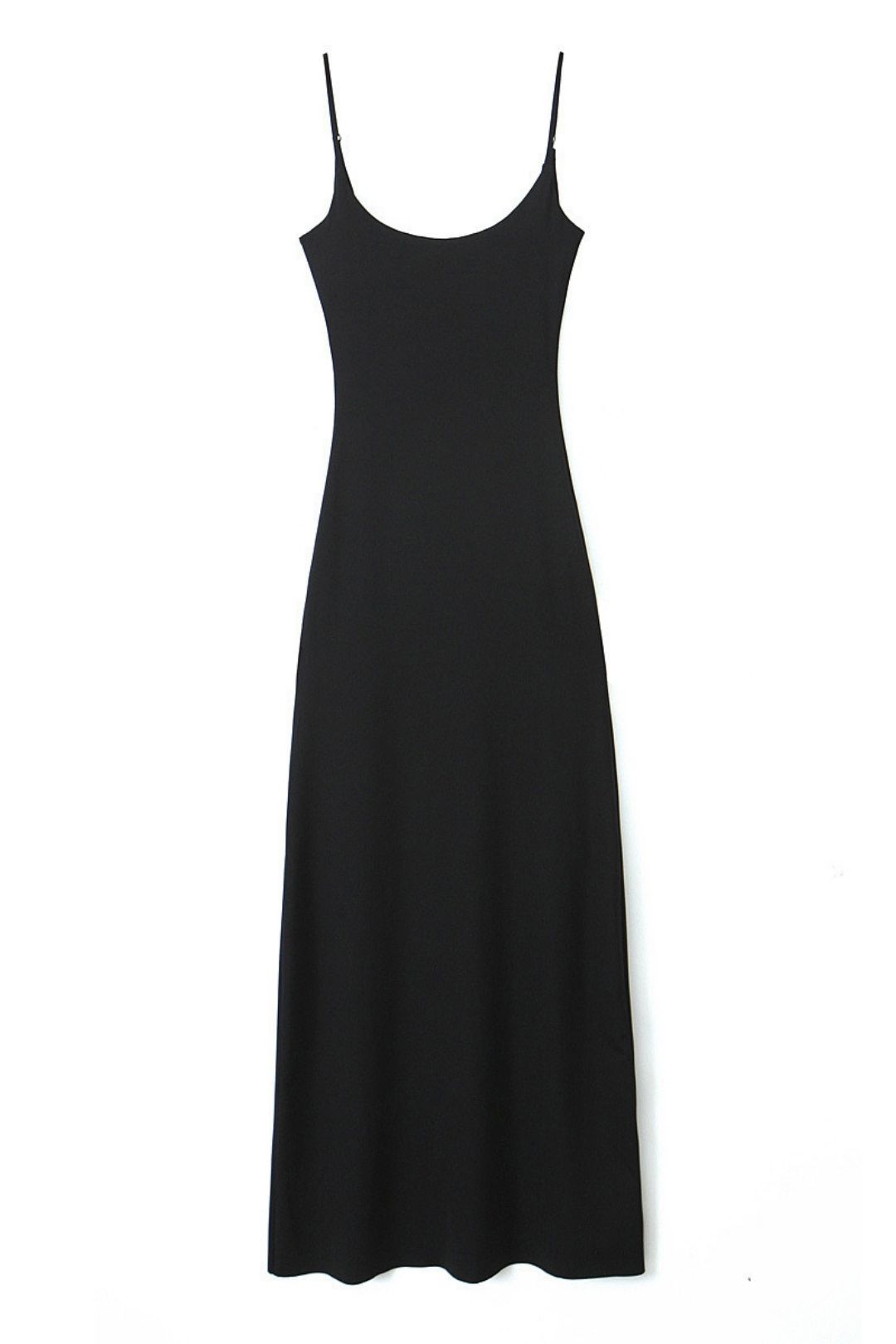 Solid Color Nylon Slim Casual Suspender Dress