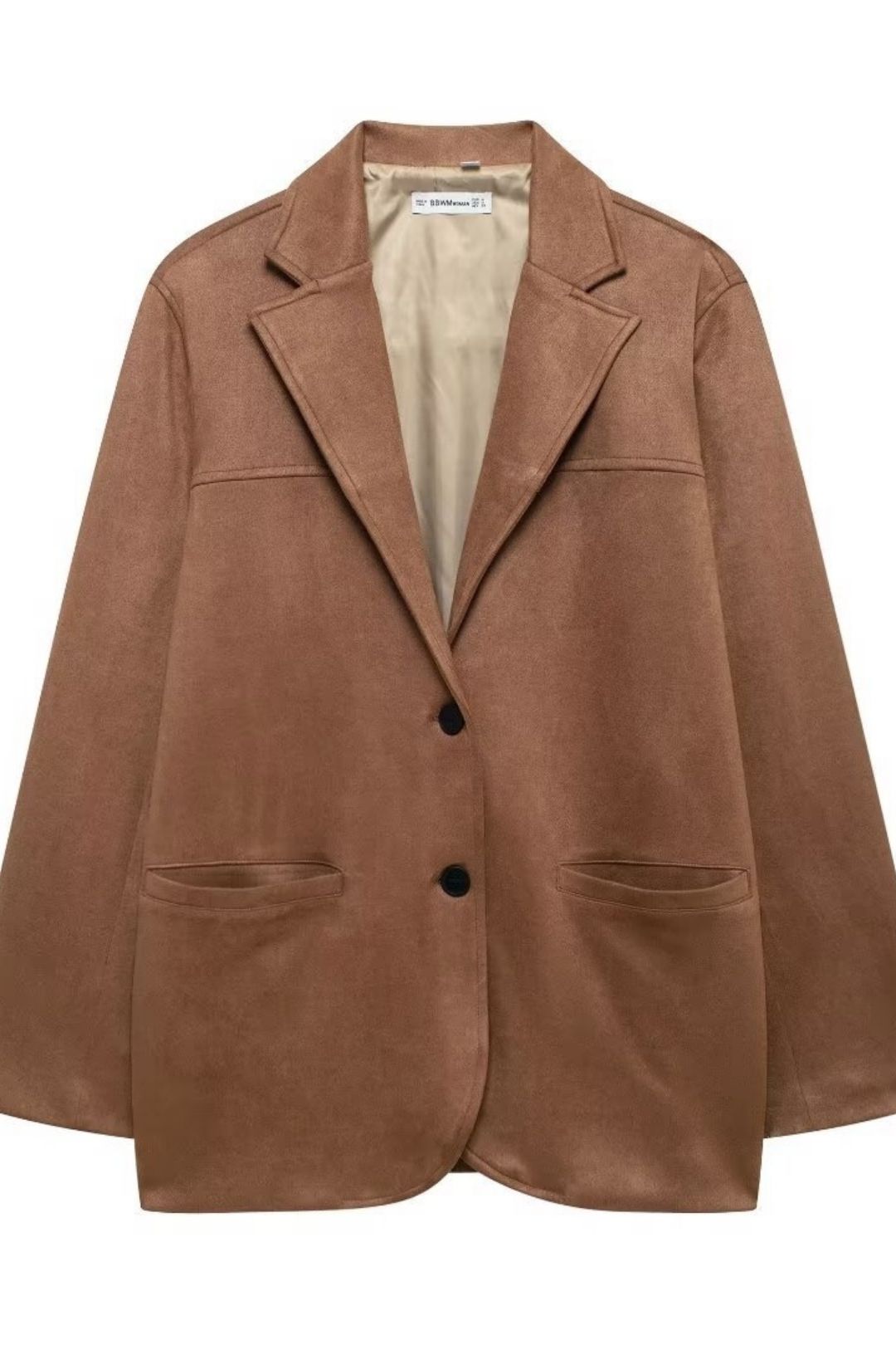 Niche Suede Leather All-match Suit Jacket Skirt