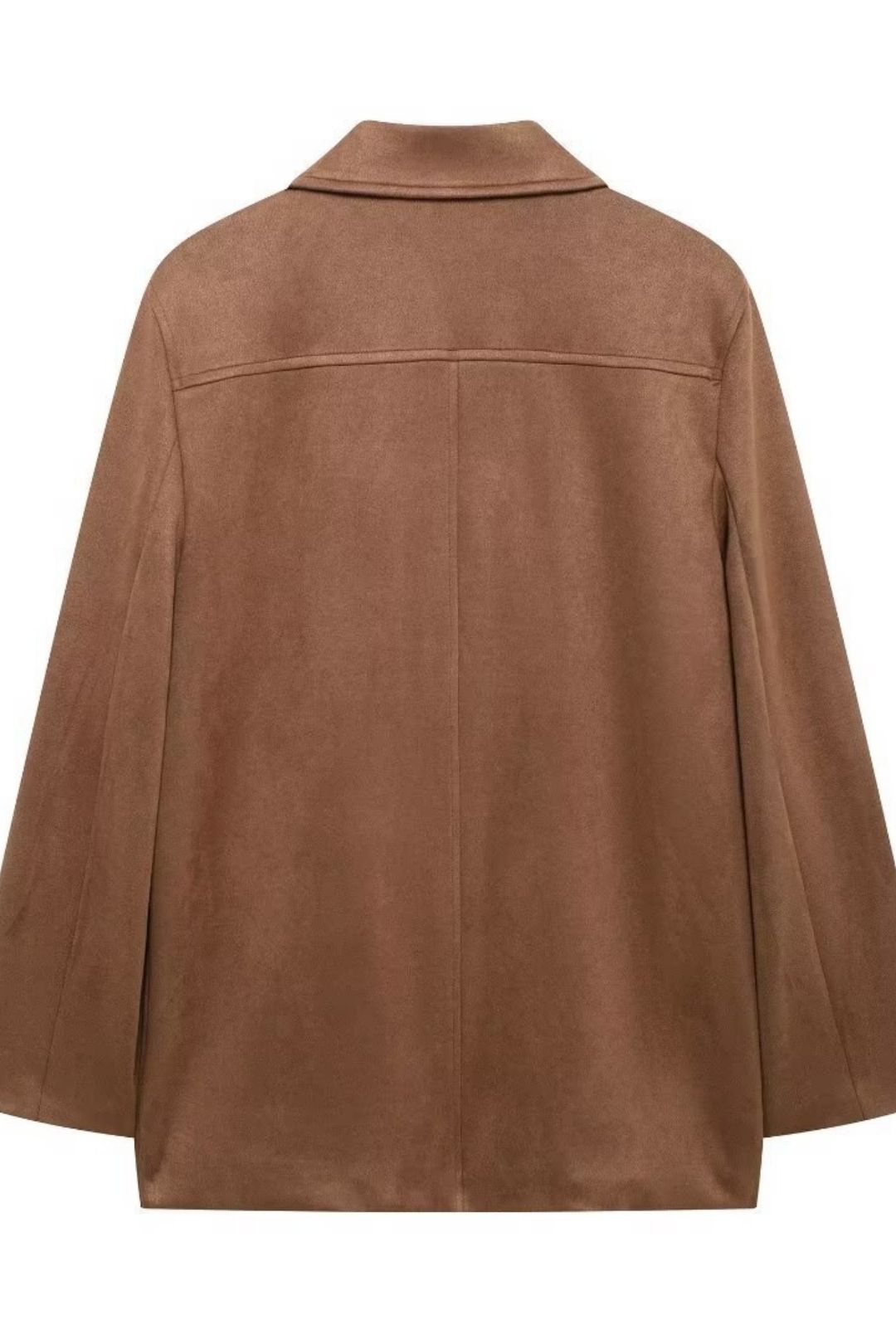 Niche Suede Leather All-match Suit Jacket Skirt