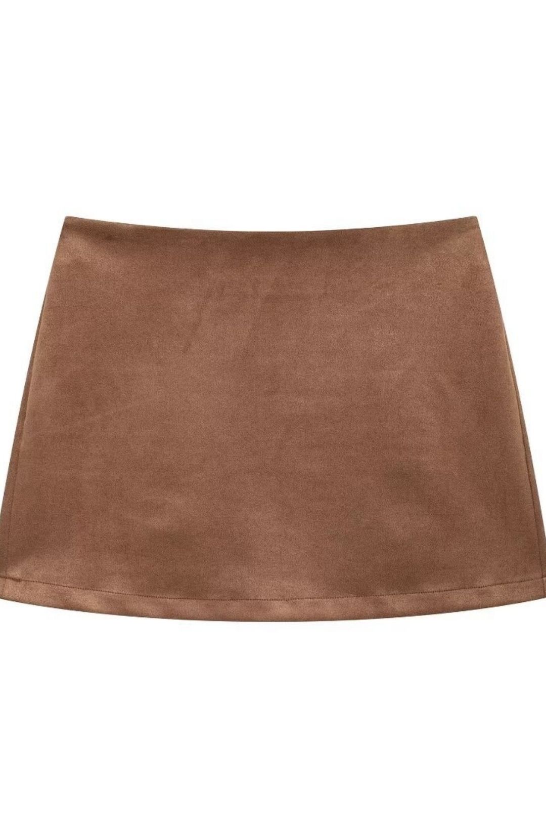 Niche Suede Leather All-match Suit Jacket Skirt