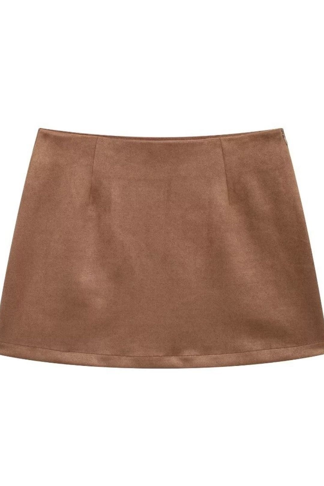 Niche Suede Leather All-match Suit Jacket Skirt