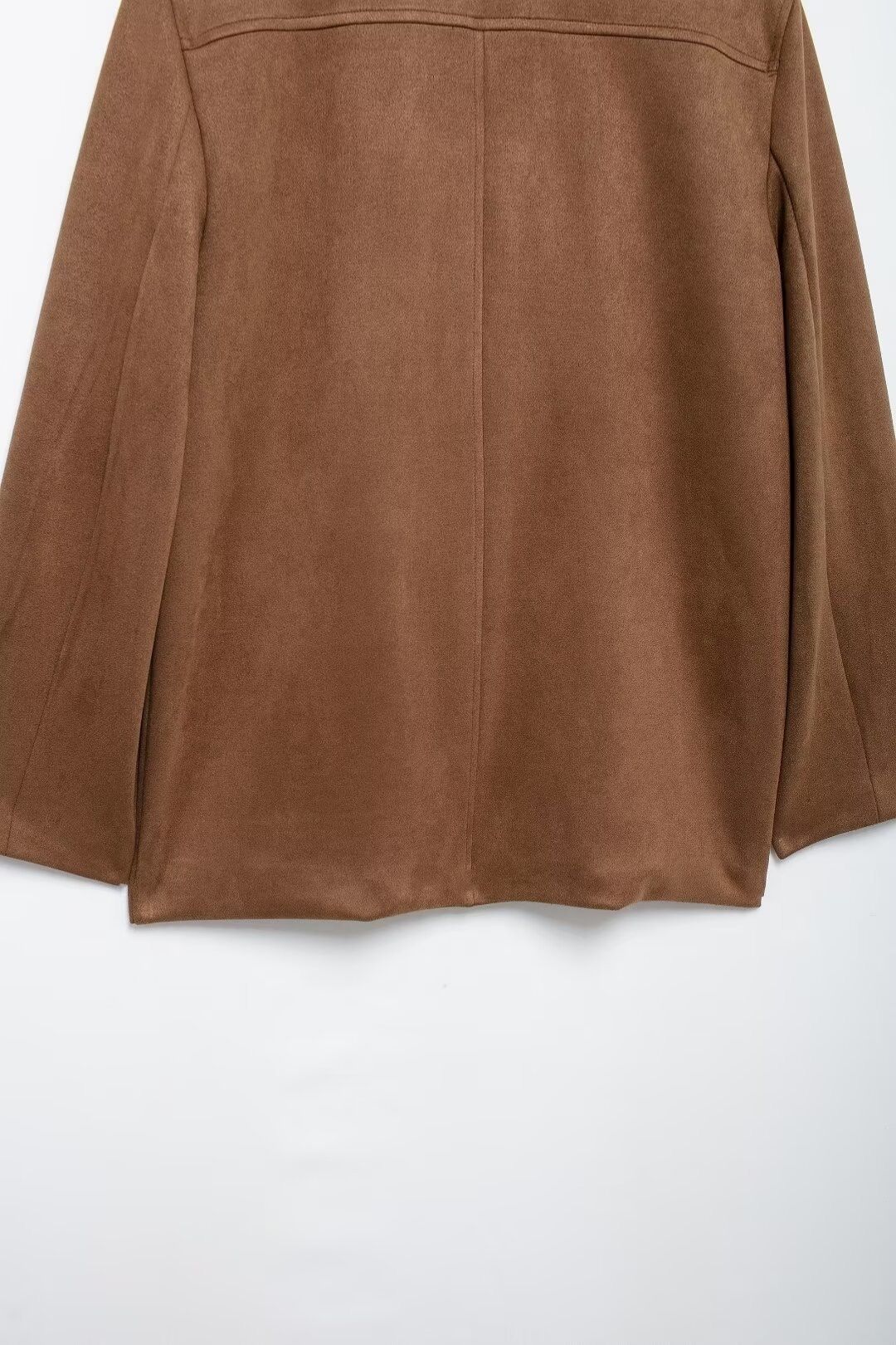 Niche Suede Leather All-match Suit Jacket Skirt