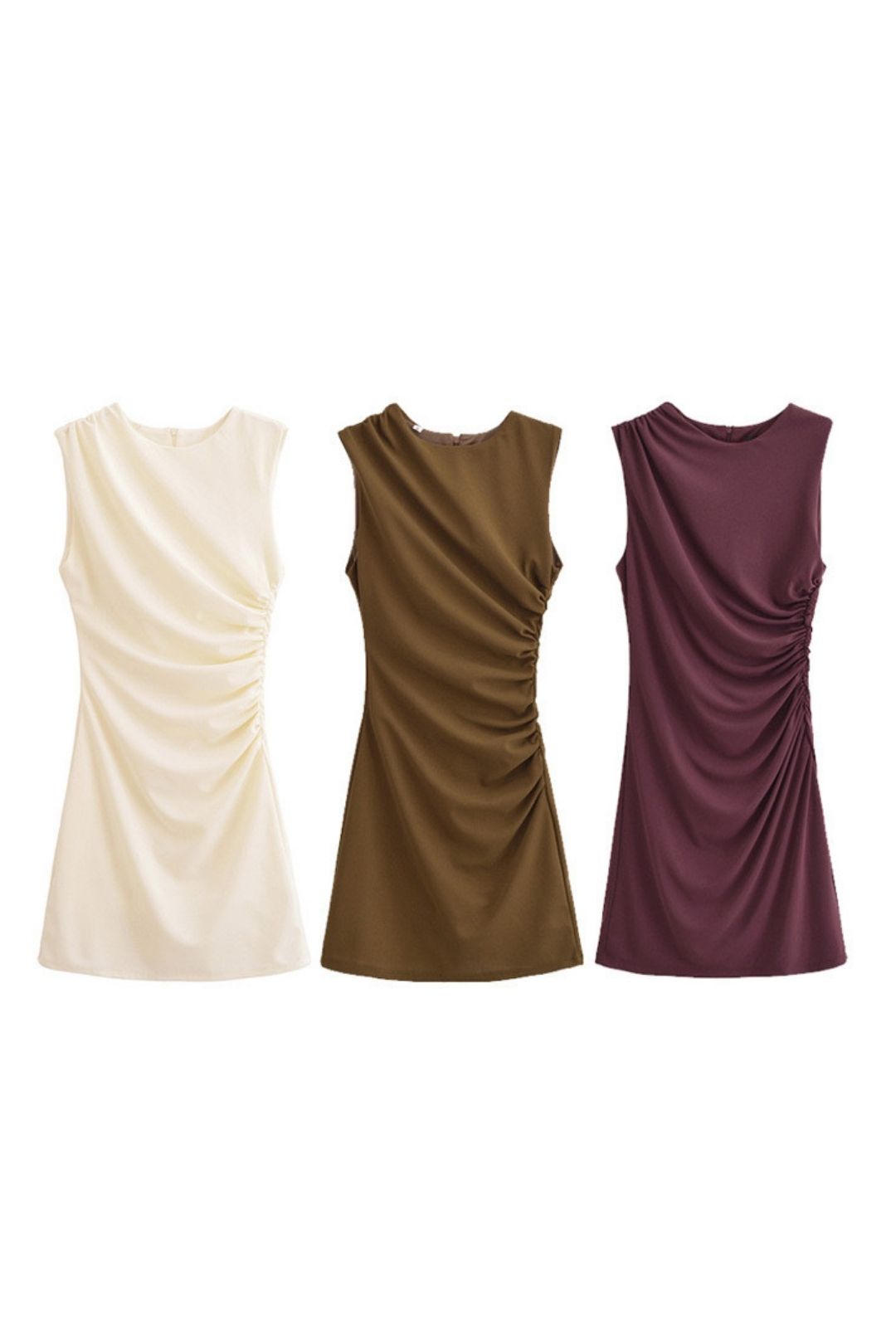 New French Sleeveless Temperament One-piece Skirt