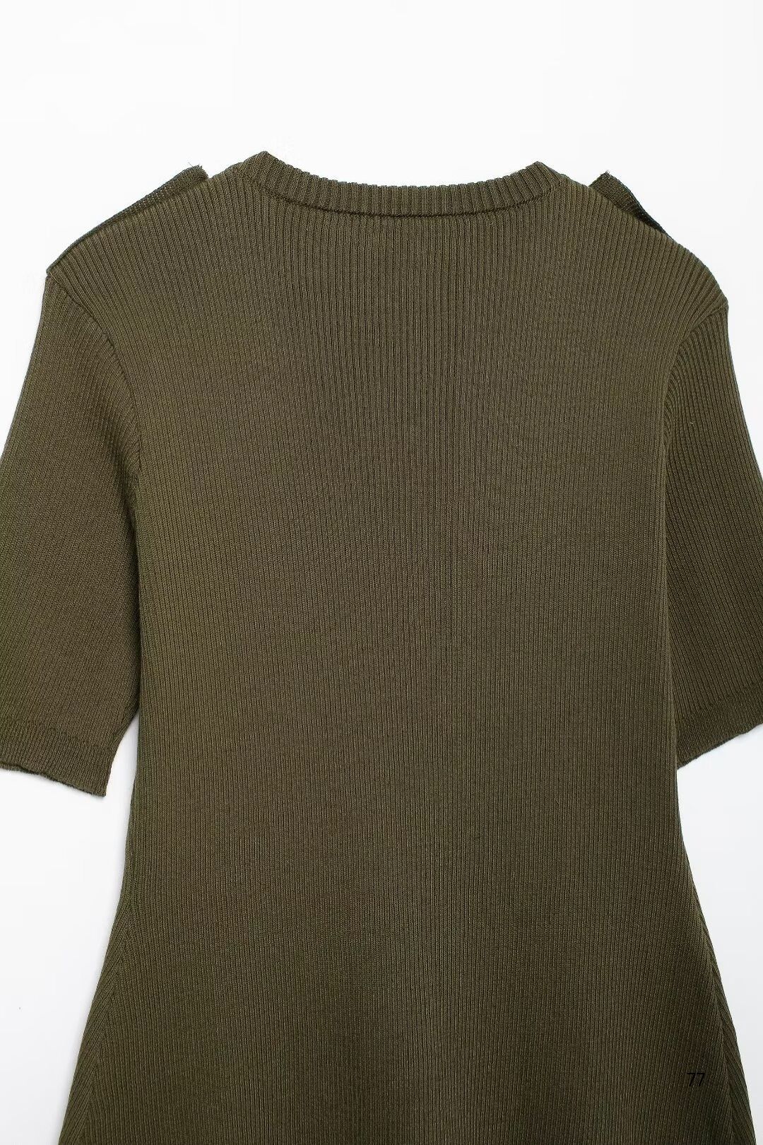 New Style French Slim Slimming Threaded Knitted Short Skirt Casual All-match