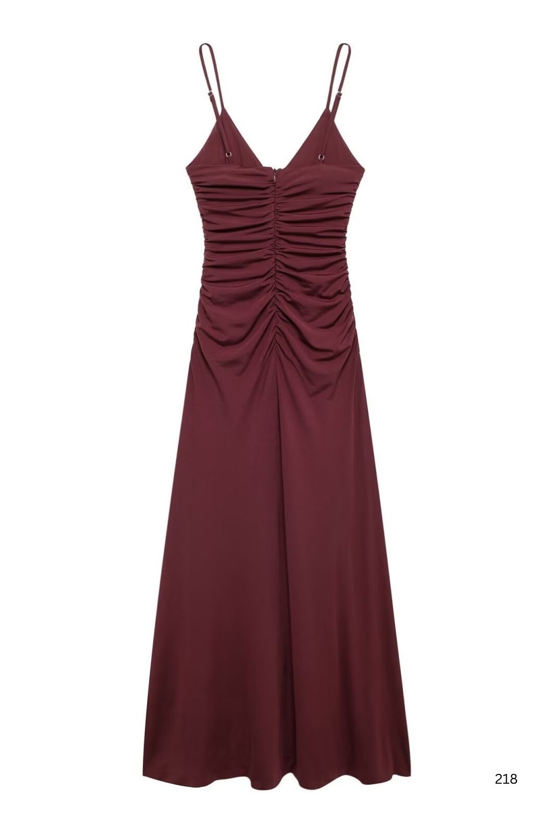 Flower Decoration V-neck Midi Dress