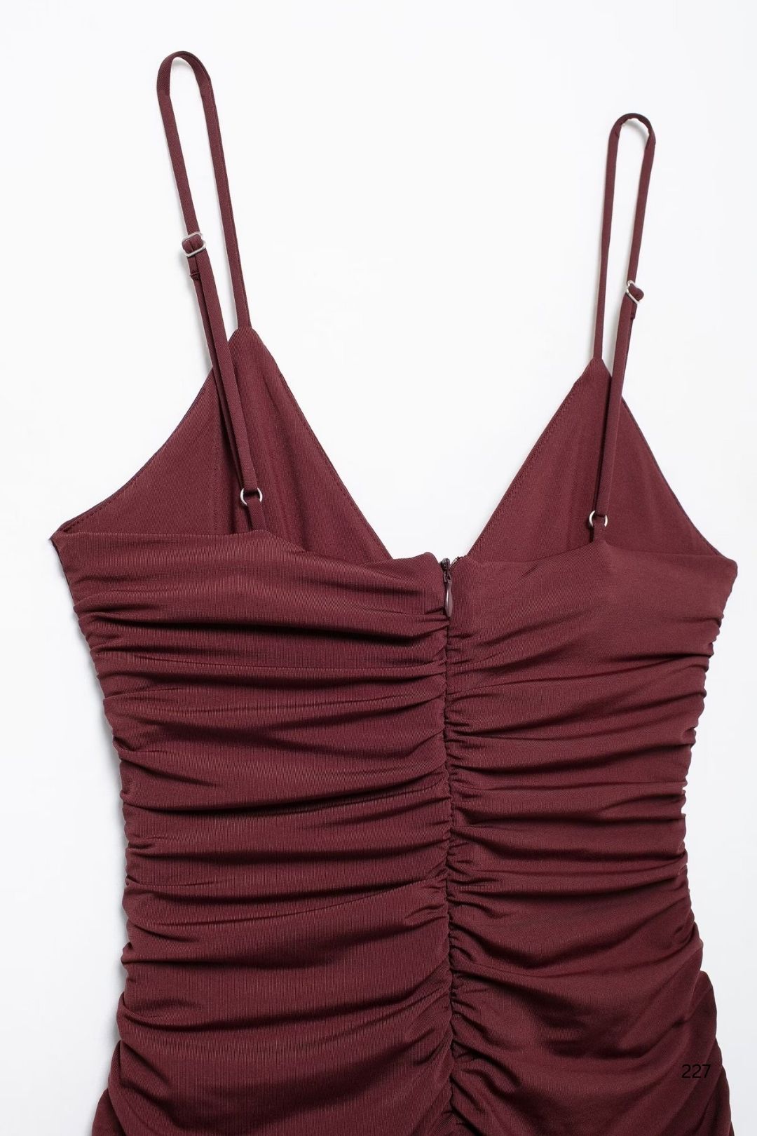 Flower Decoration V-neck Midi Dress