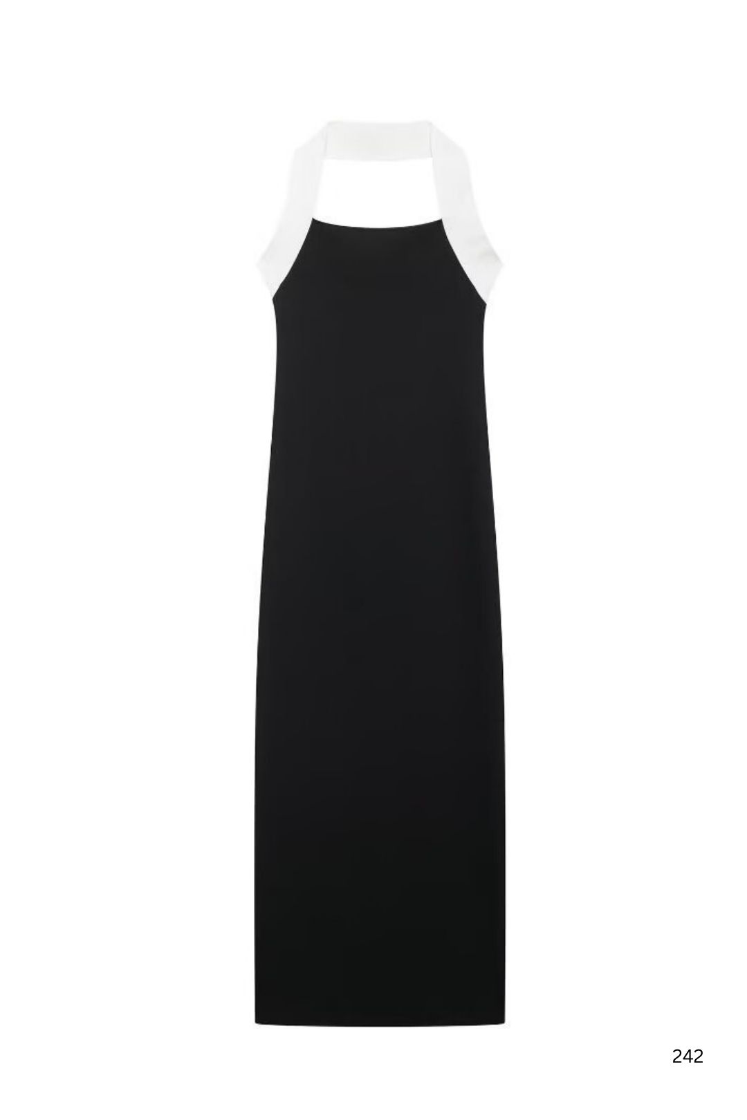 Stretch Knitted Halter Neck Slim Dress