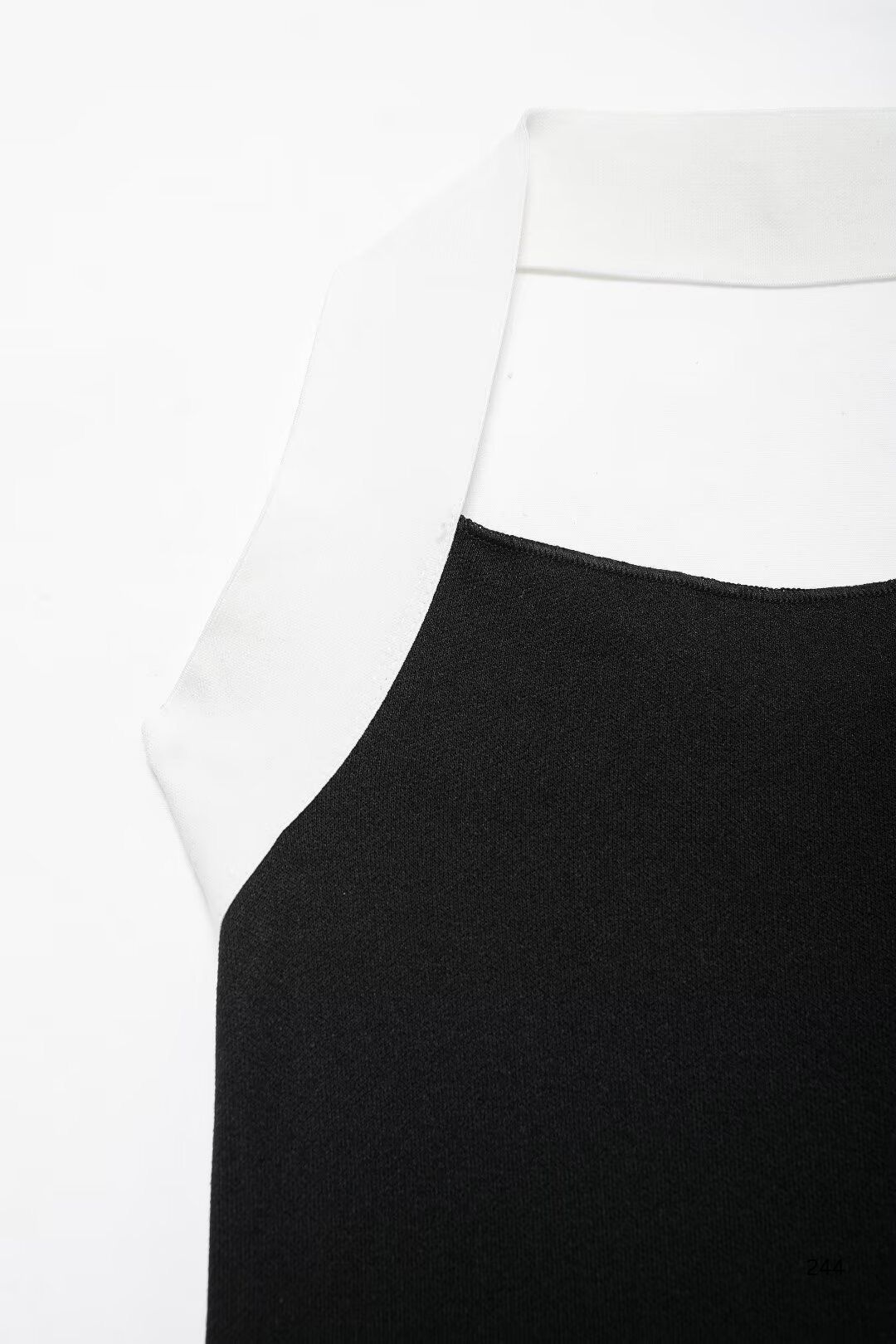 Stretch Knitted Halter Neck Slim Dress