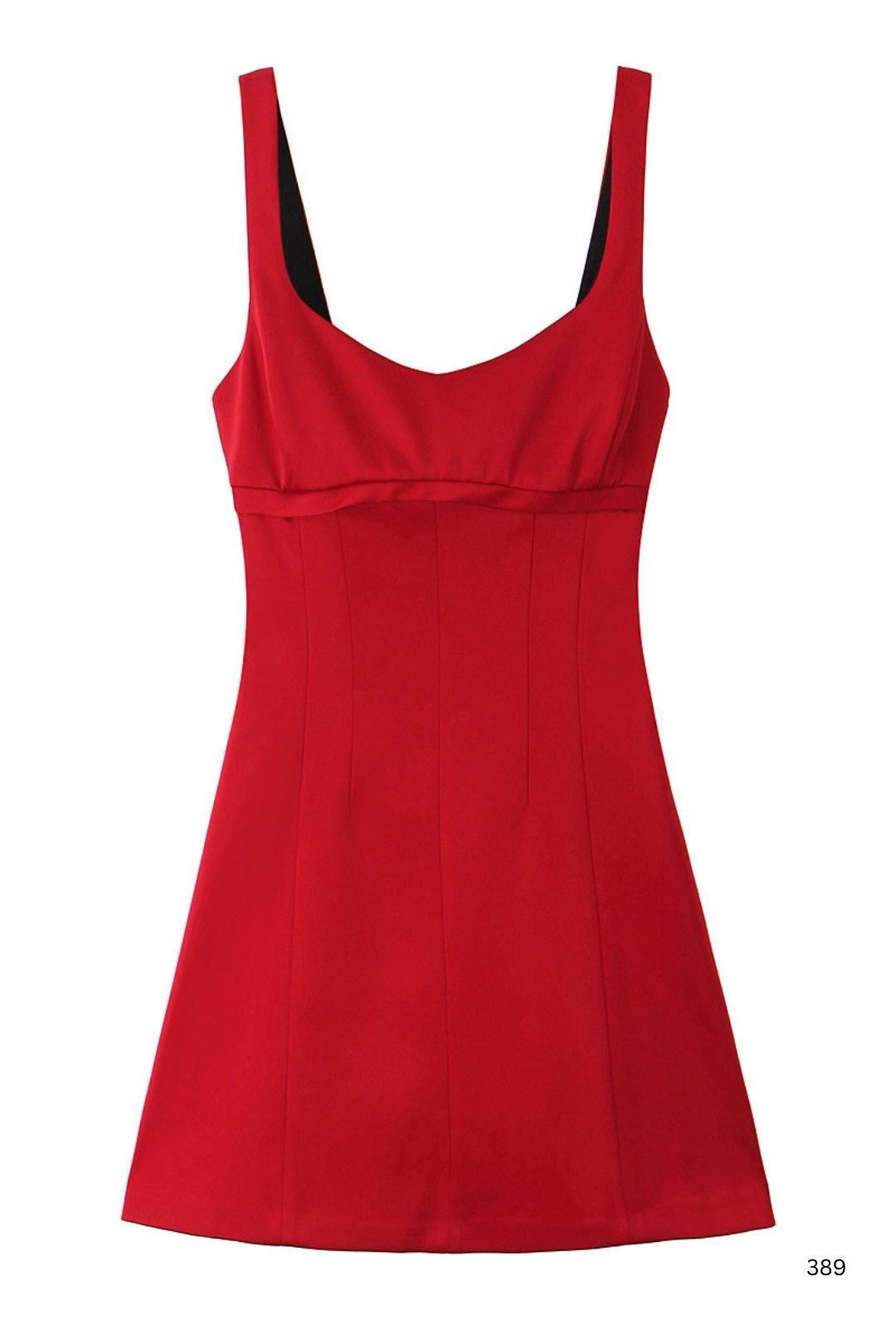 New Style Opening Design Silk Satin Texture Mini Dress