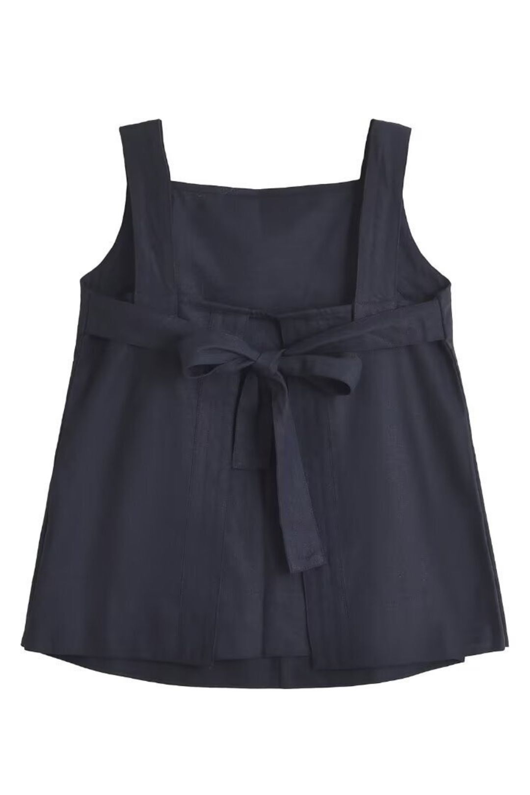 Versatile Backless Bow Tie Design Sleeveless Vest