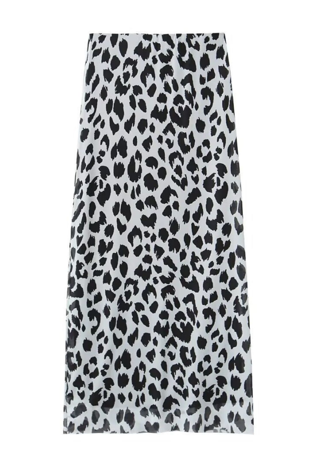 Animal Print Tulle Top And Skirt