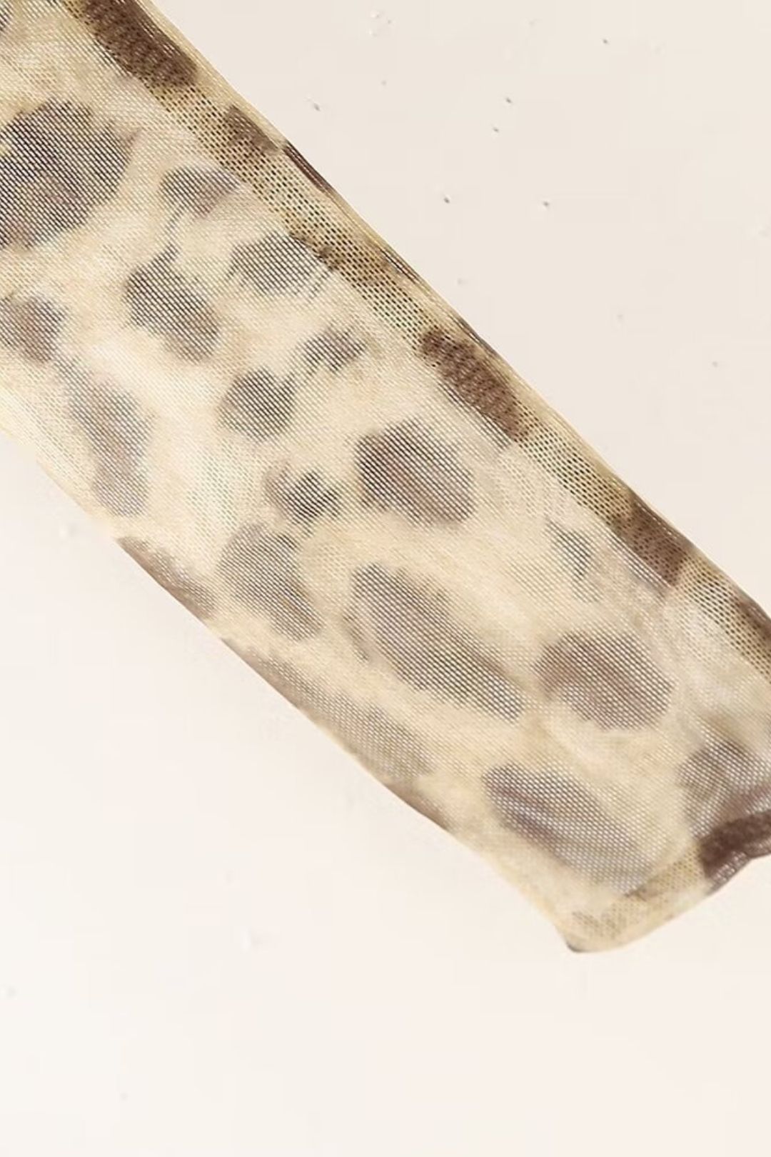 Animal Print Tulle Top And Skirt