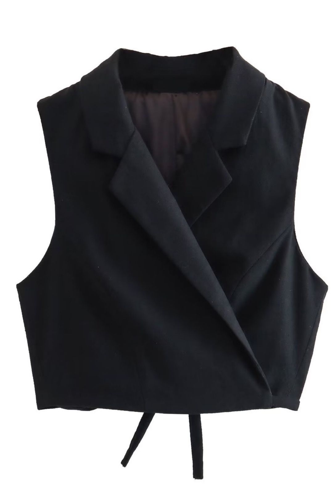 Linen Blended Slim Vest Casual Shorts