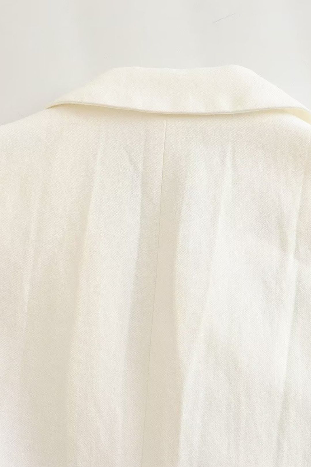 Linen Blended Slim Vest Casual Shorts