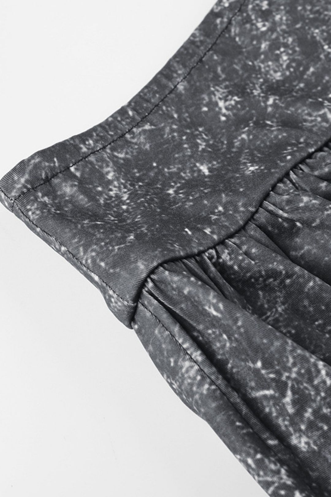 Shirt Tie Top Navel Revealing Sexy A-Line Skirt Set Two-piece Set