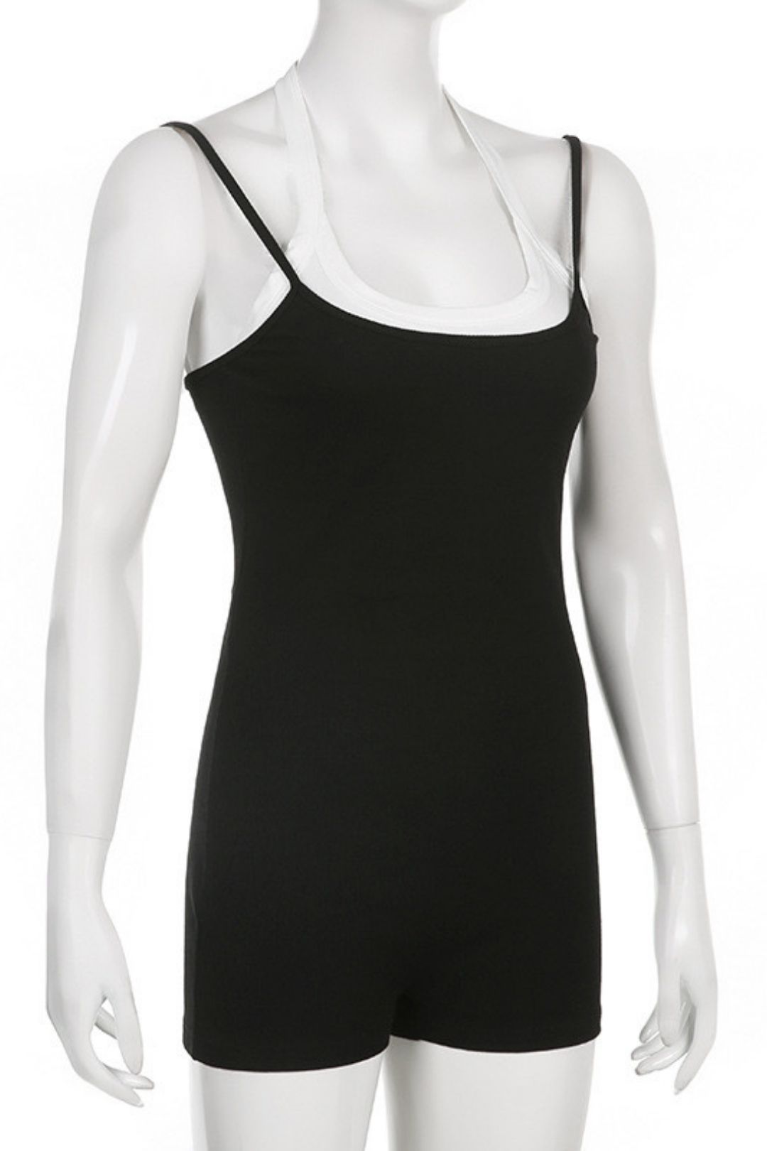 Color Halter Strap Street Casual Hot Girl Suspender Jumpsuit