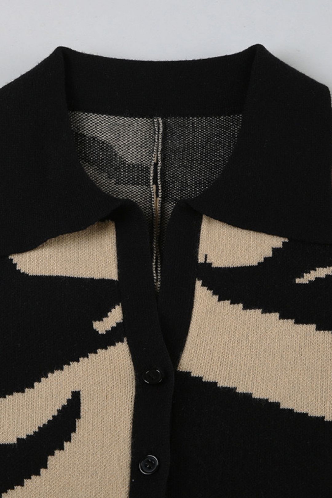 Lapel Woolen Color Block Splicing Irregular Contrasting Casual Long-sleeved Jumpsuit