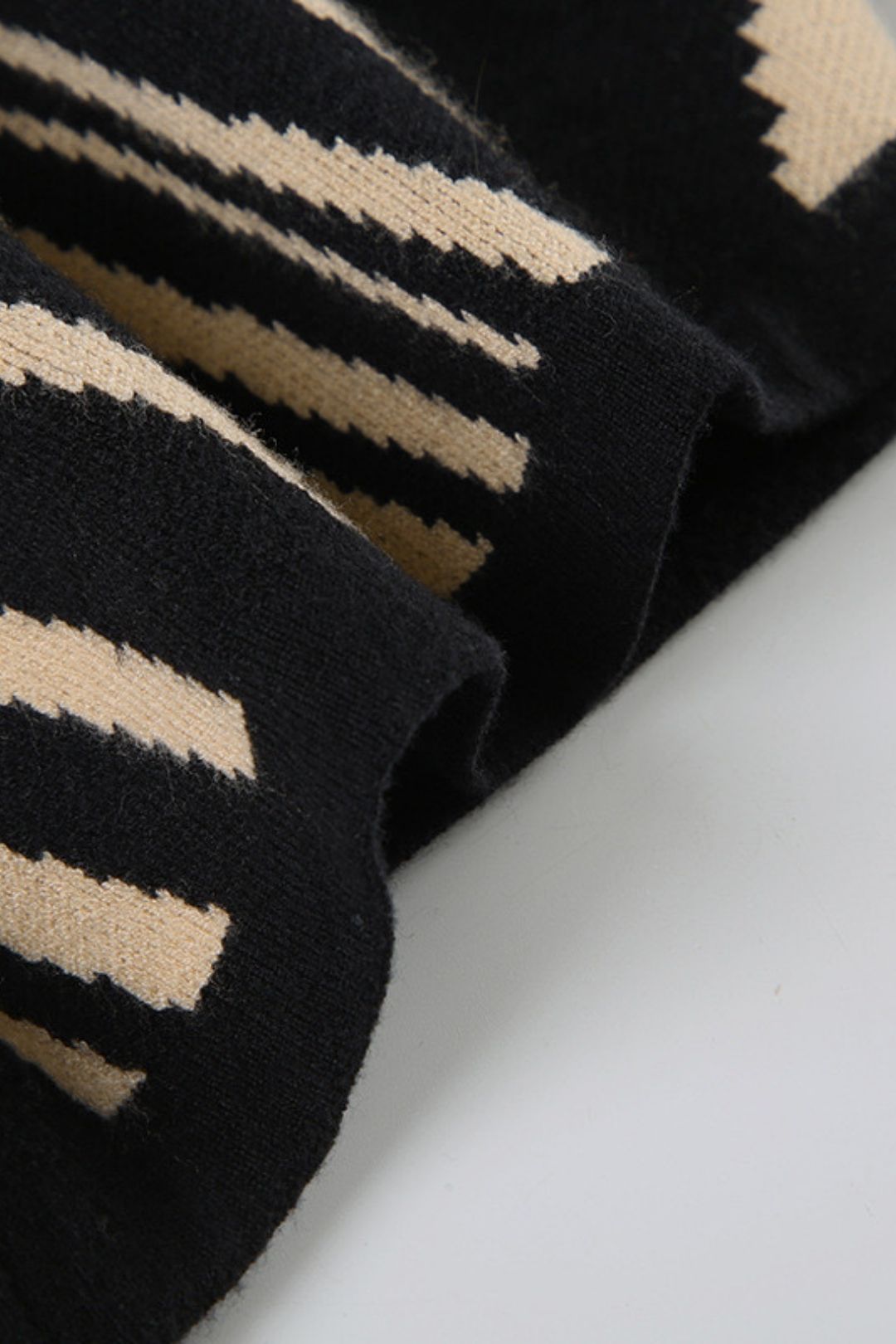 Lapel Woolen Color Block Splicing Irregular Contrasting Casual Long-sleeved Jumpsuit