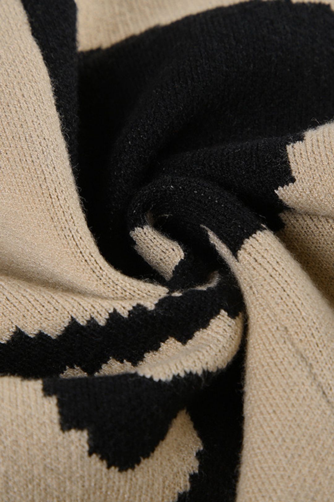 Lapel Woolen Color Block Splicing Irregular Contrasting Casual Long-sleeved Jumpsuit