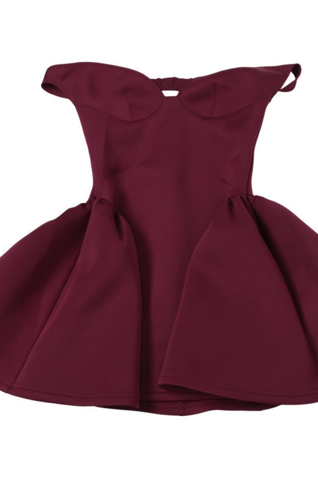 Low-cut V-neck Sexy Backless Solid Color Dress