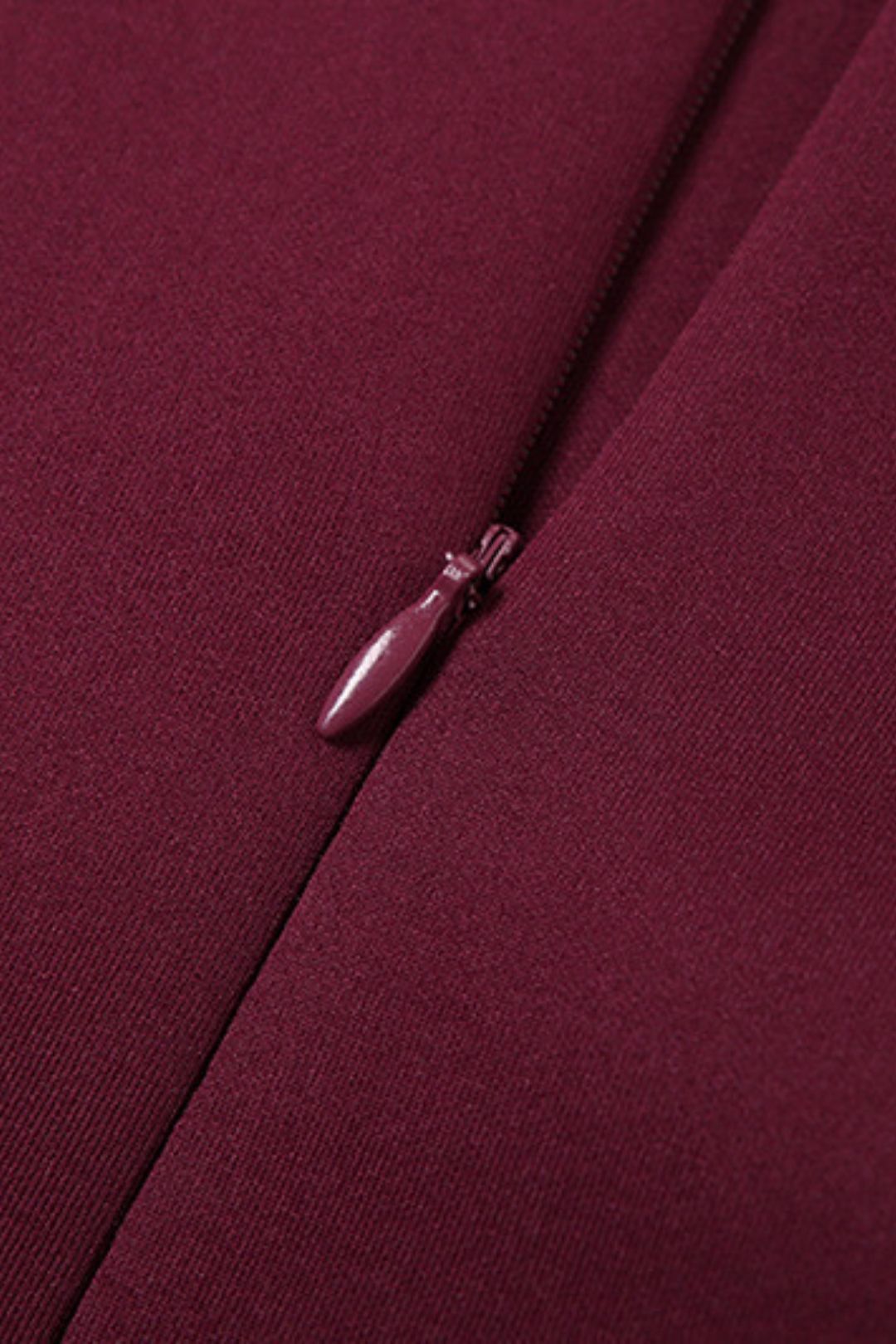 Low-cut V-neck Sexy Backless Solid Color Dress