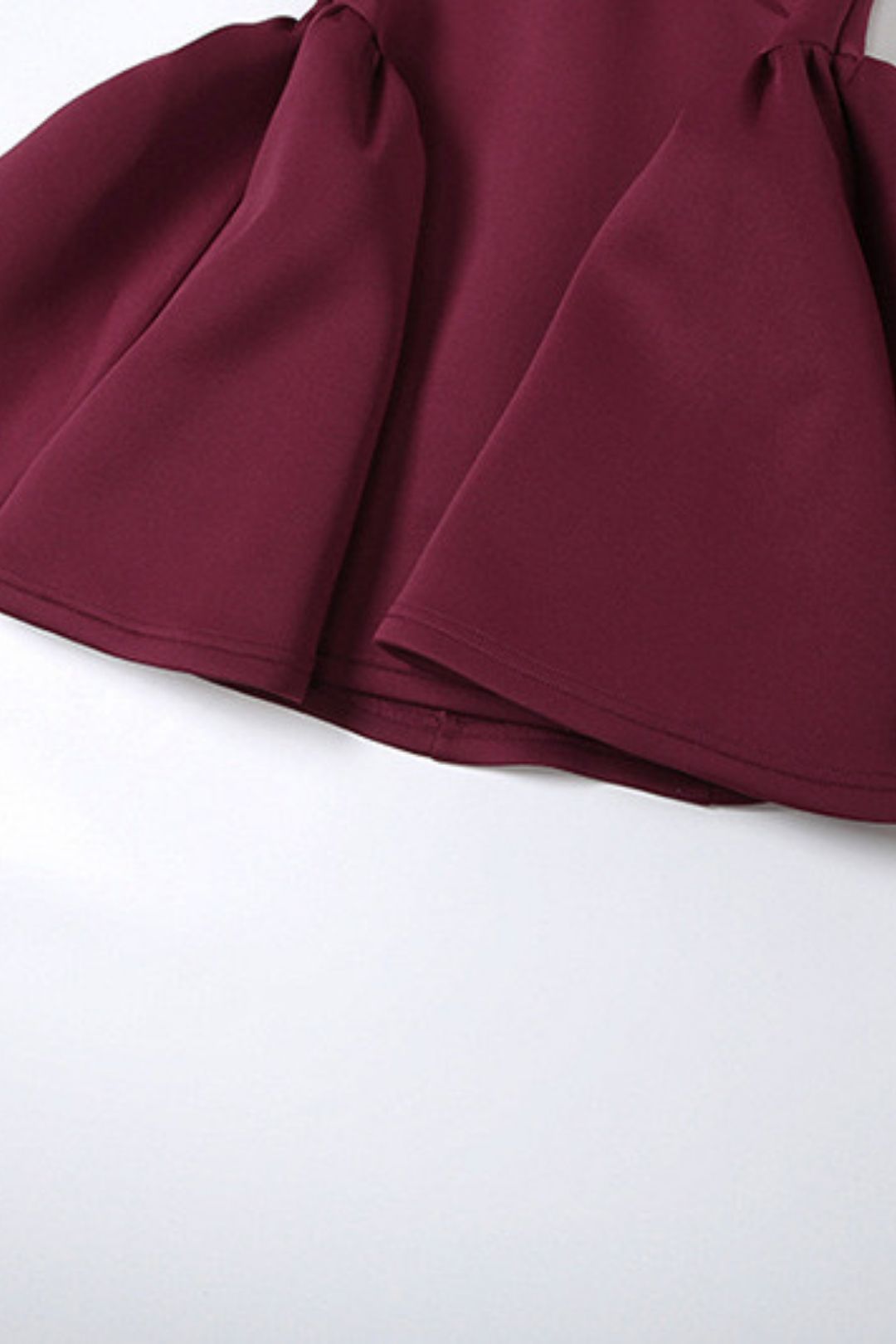 Low-cut V-neck Sexy Backless Solid Color Dress