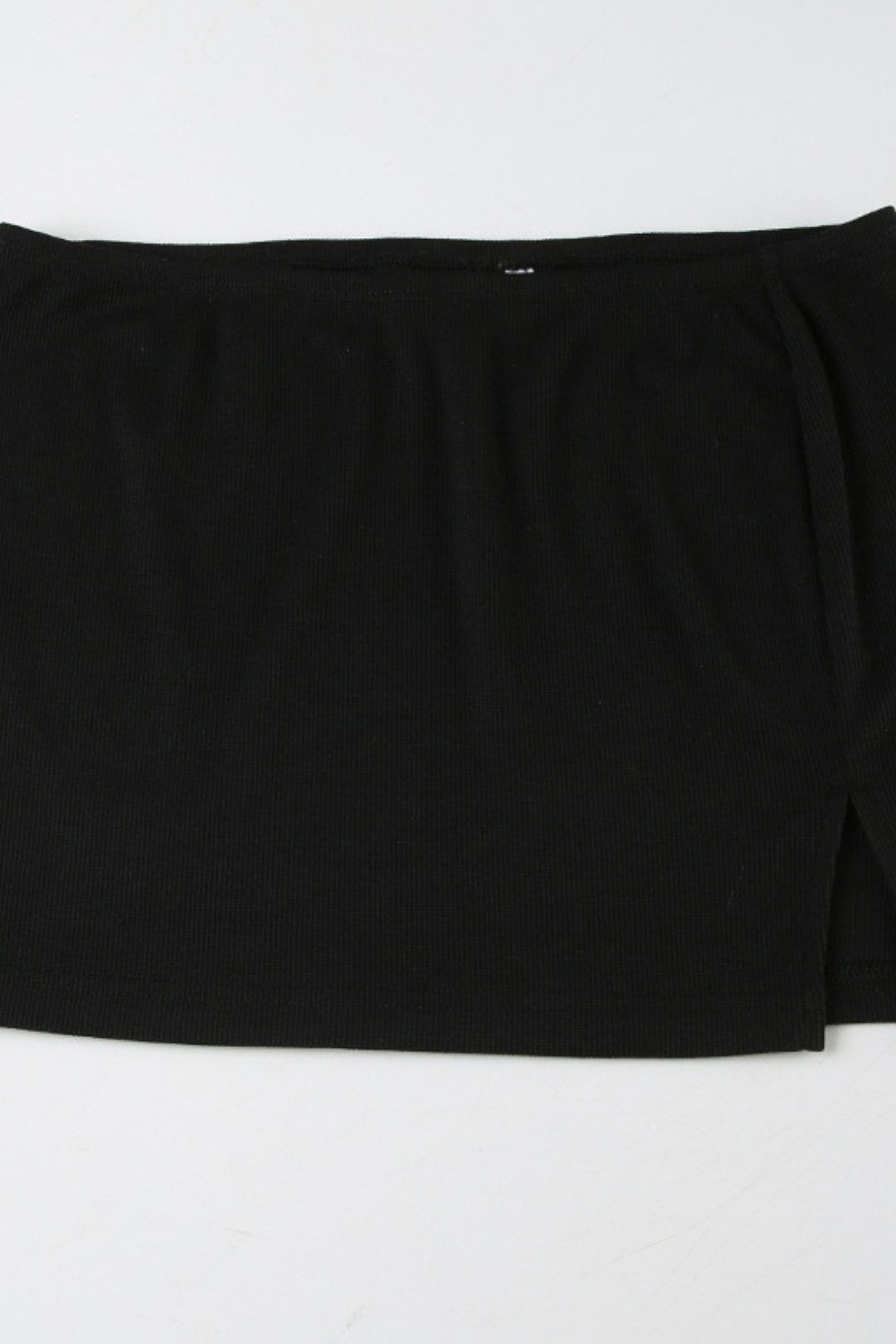 Long-sleeved Top Slit Skirt Suit Casual Two-piece Set