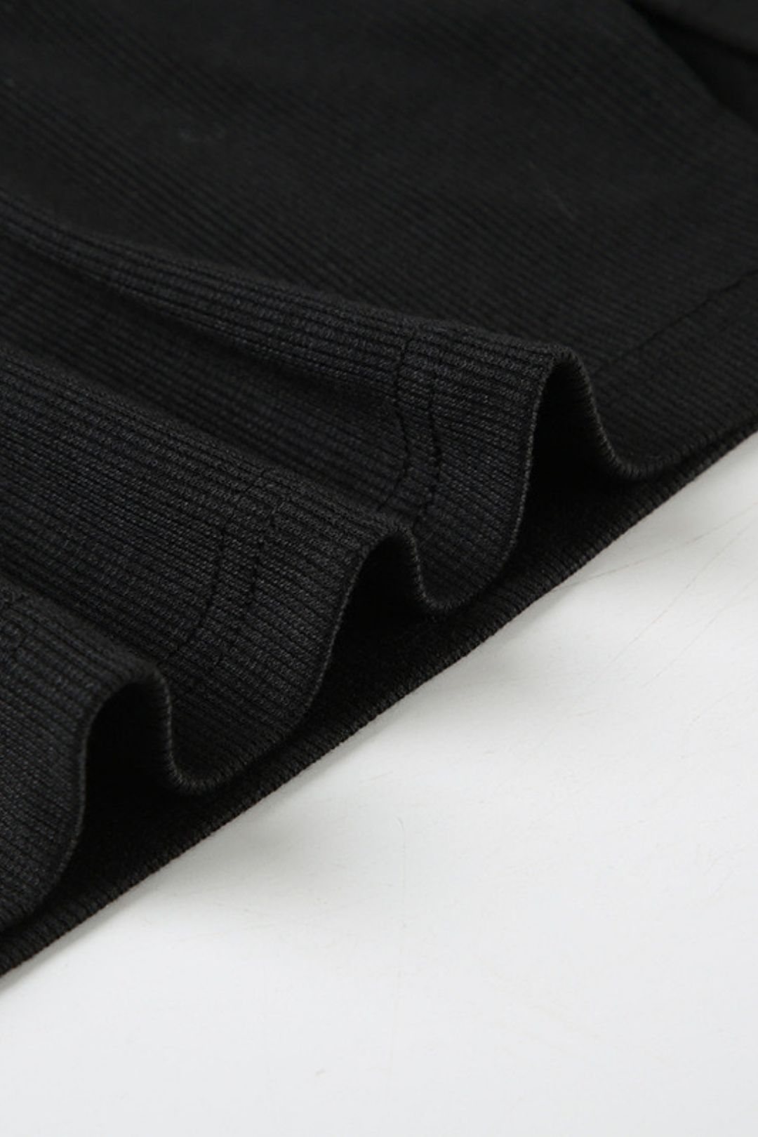 Long-sleeved Top Slit Skirt Suit Casual Two-piece Set