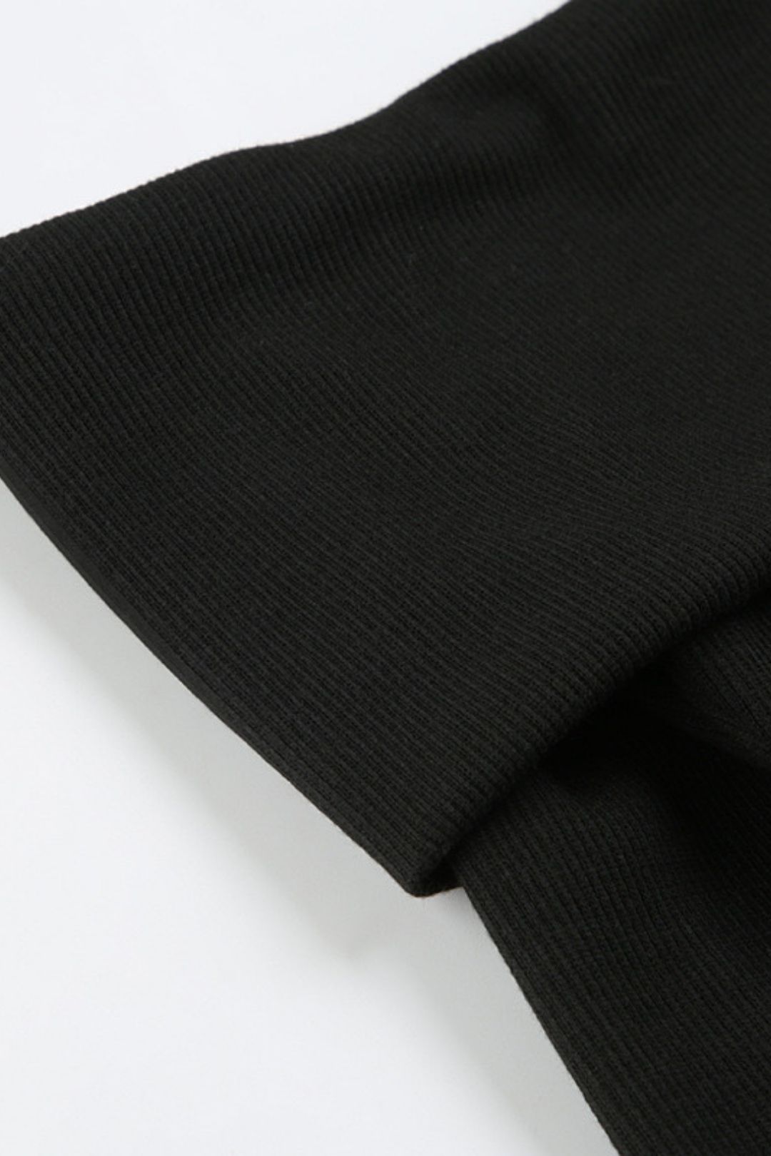 One-shoulder Long-sleeved Knitted Jumpsuit