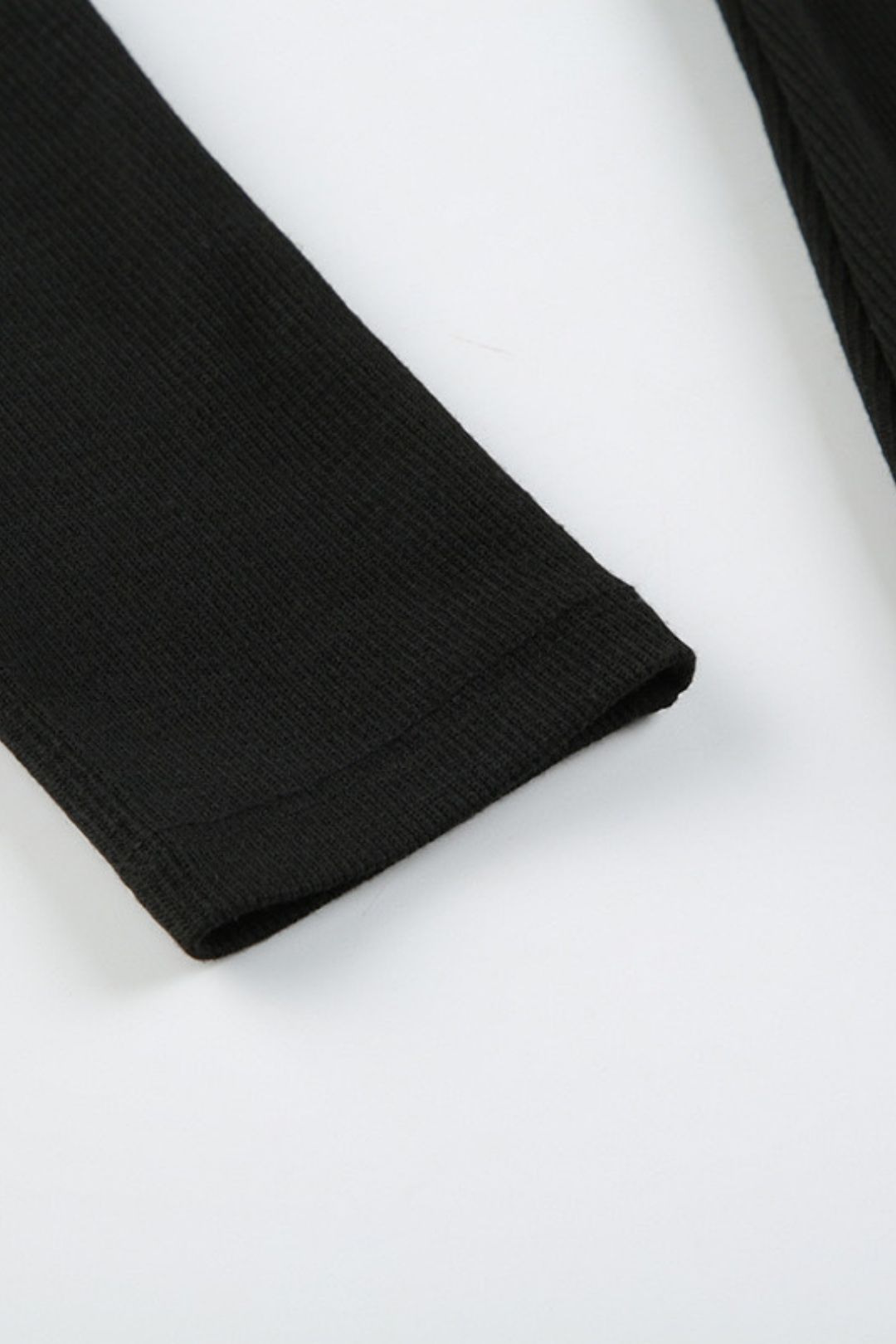 One-shoulder Long-sleeved Knitted Jumpsuit