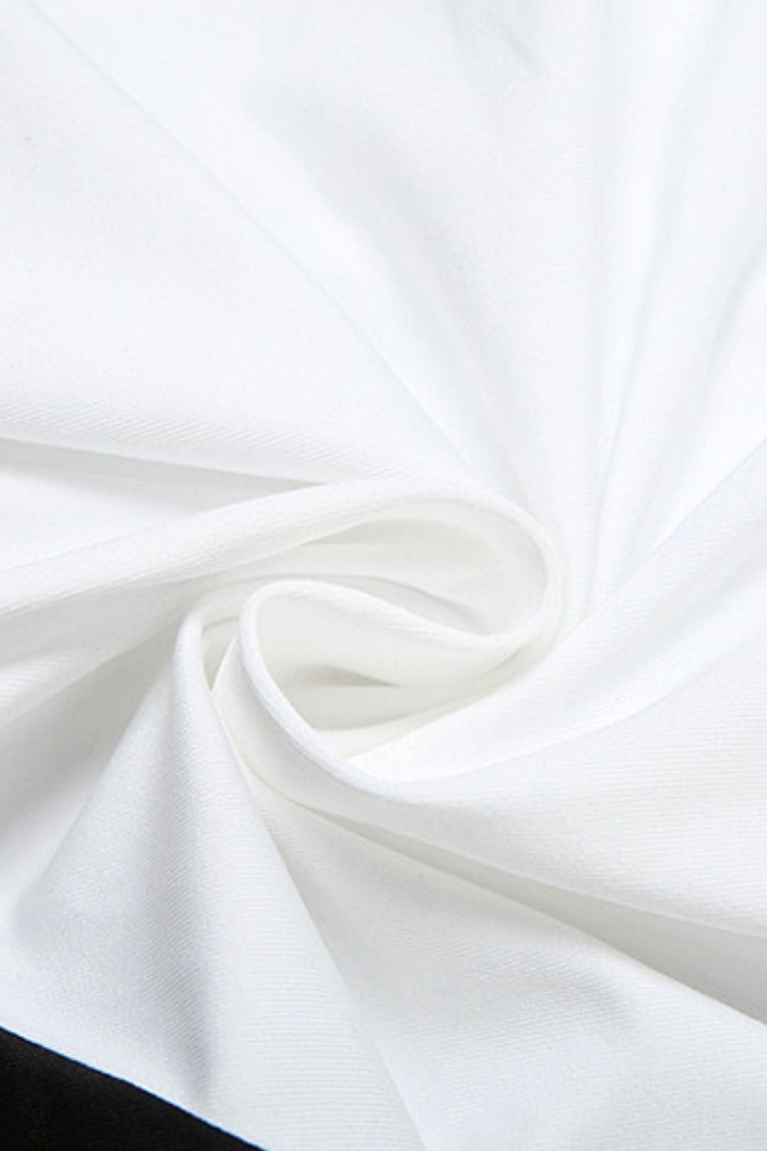 Stand-up Collar Stitching Contrasting Zipper Slim Sports Shorts Suit