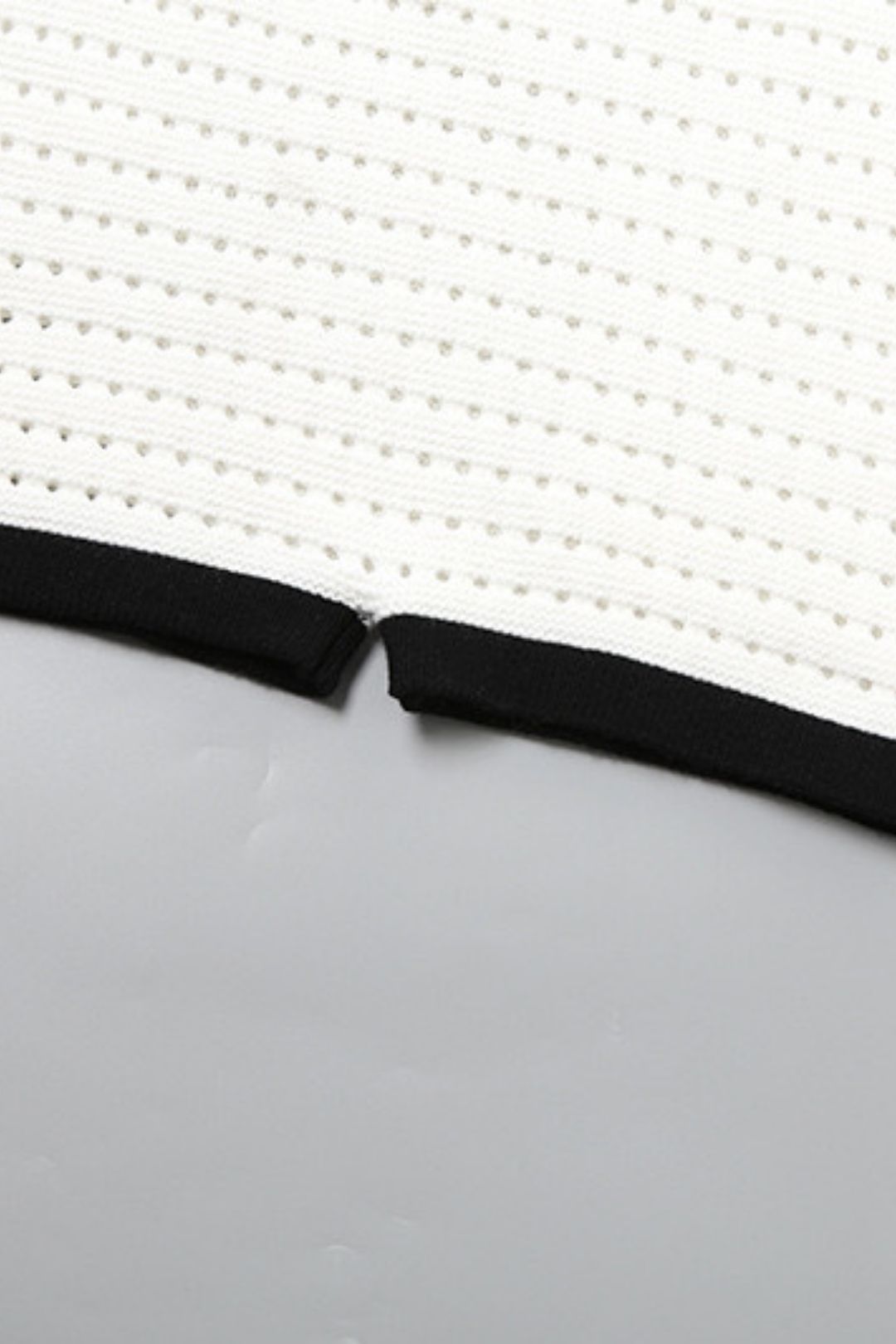 Sexy Halterneck Color-blocking Knitted High-waist Hip-covering Jumpsuit