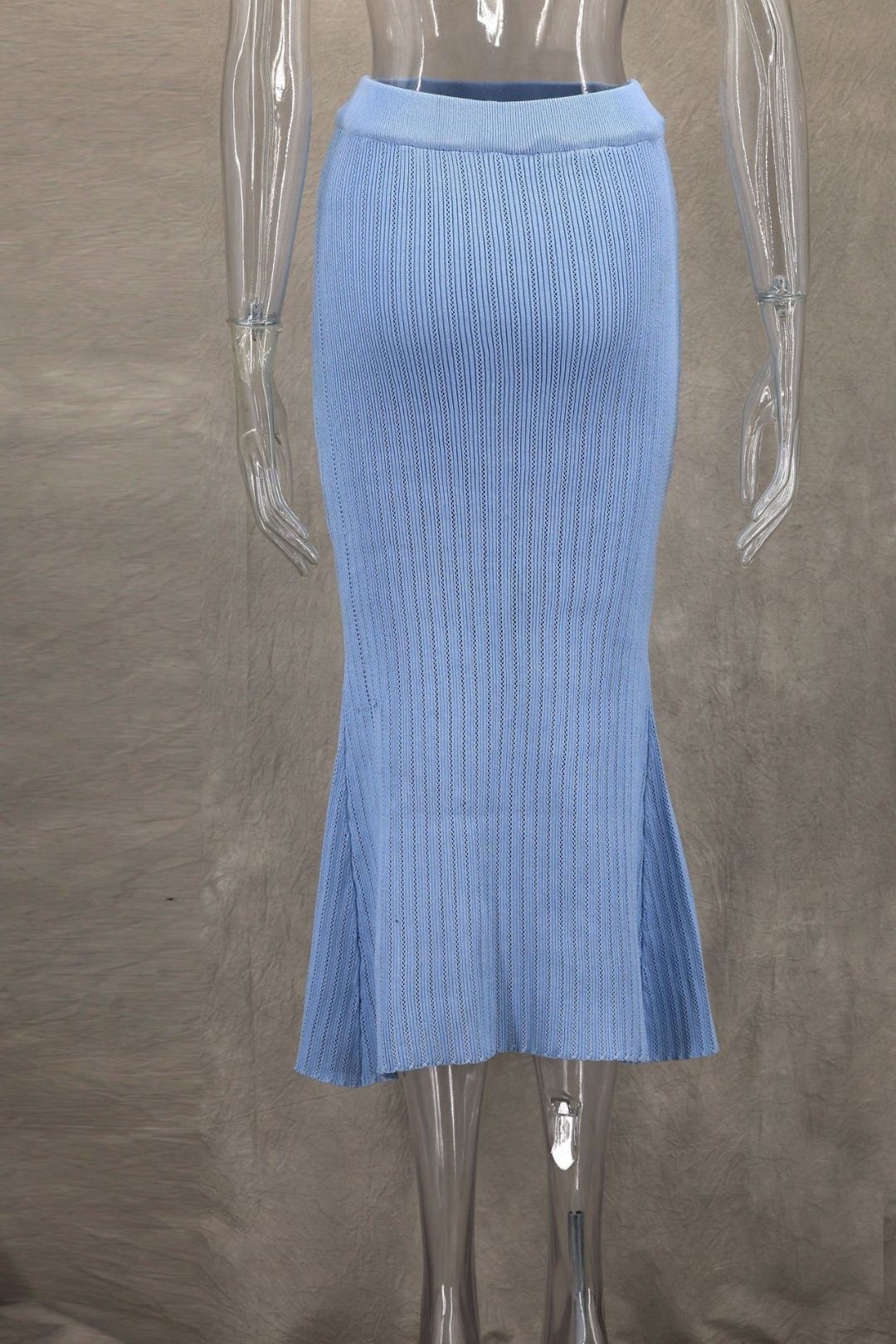 Small Fragrant Ruffled V-neck Small Fishtail Skirt Suit Skirt