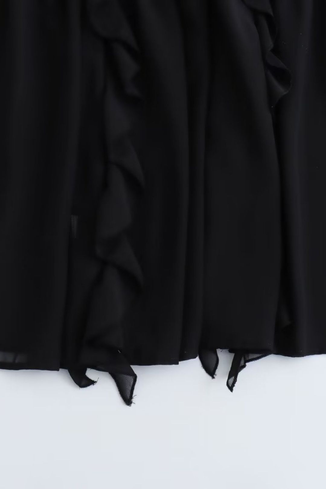 Sexy Tube Top Waist Black Pleated Dress