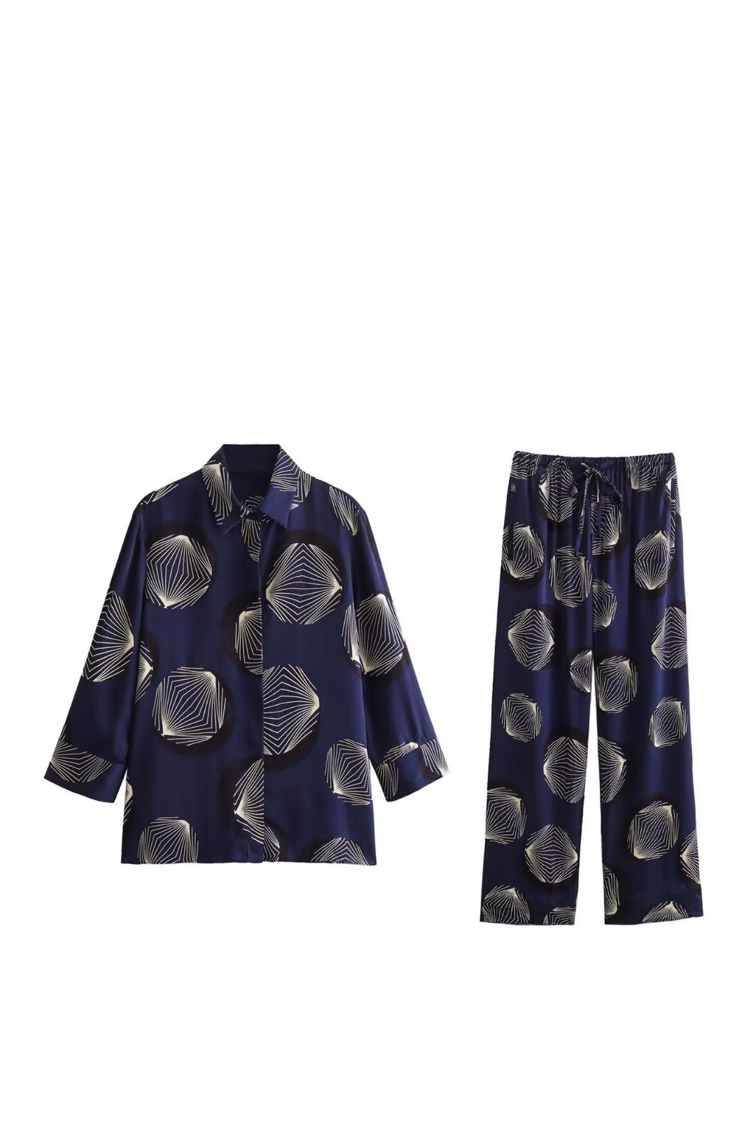 Printed Shirts And Casual Pants