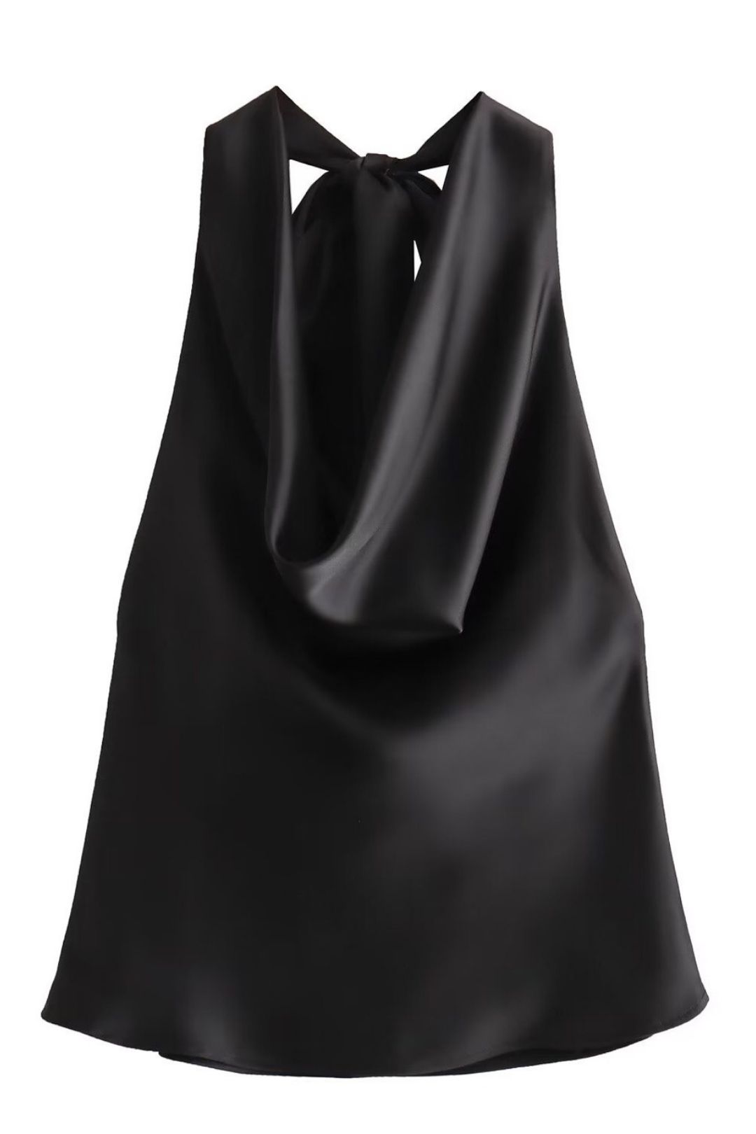 Collar Silk Satin Texture Khaki Short