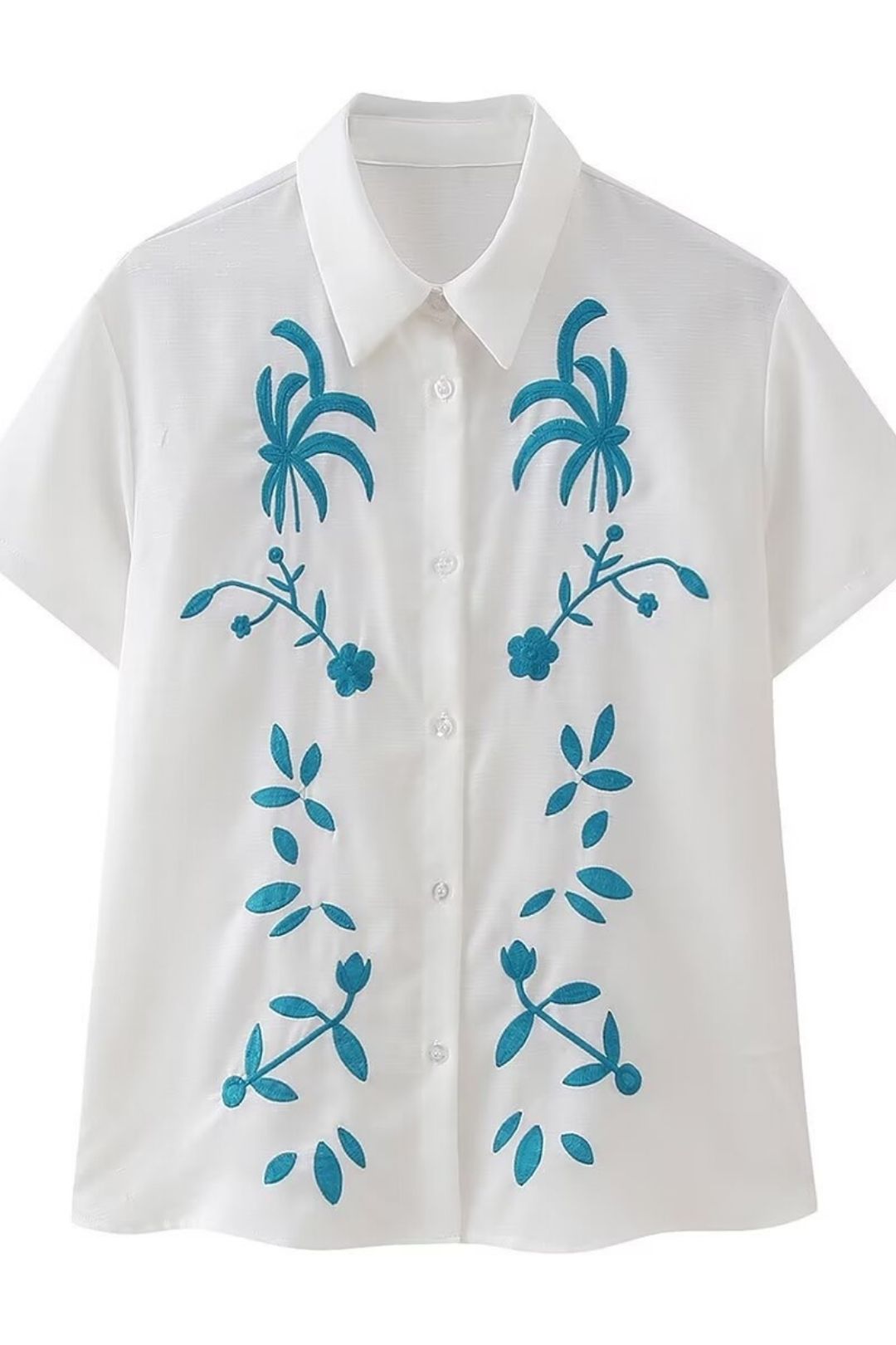 Short-sleeved Shirt + Drawstring Shorts Two-piece Set