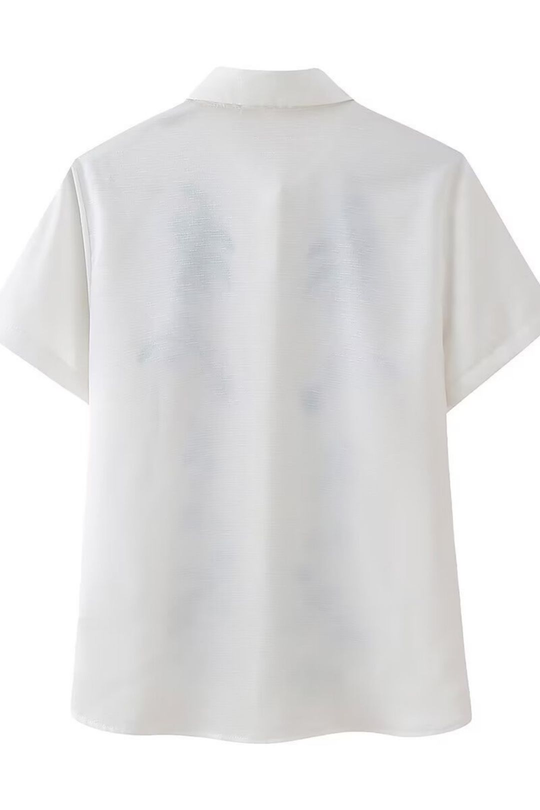 Short-sleeved Shirt + Drawstring Shorts Two-piece Set