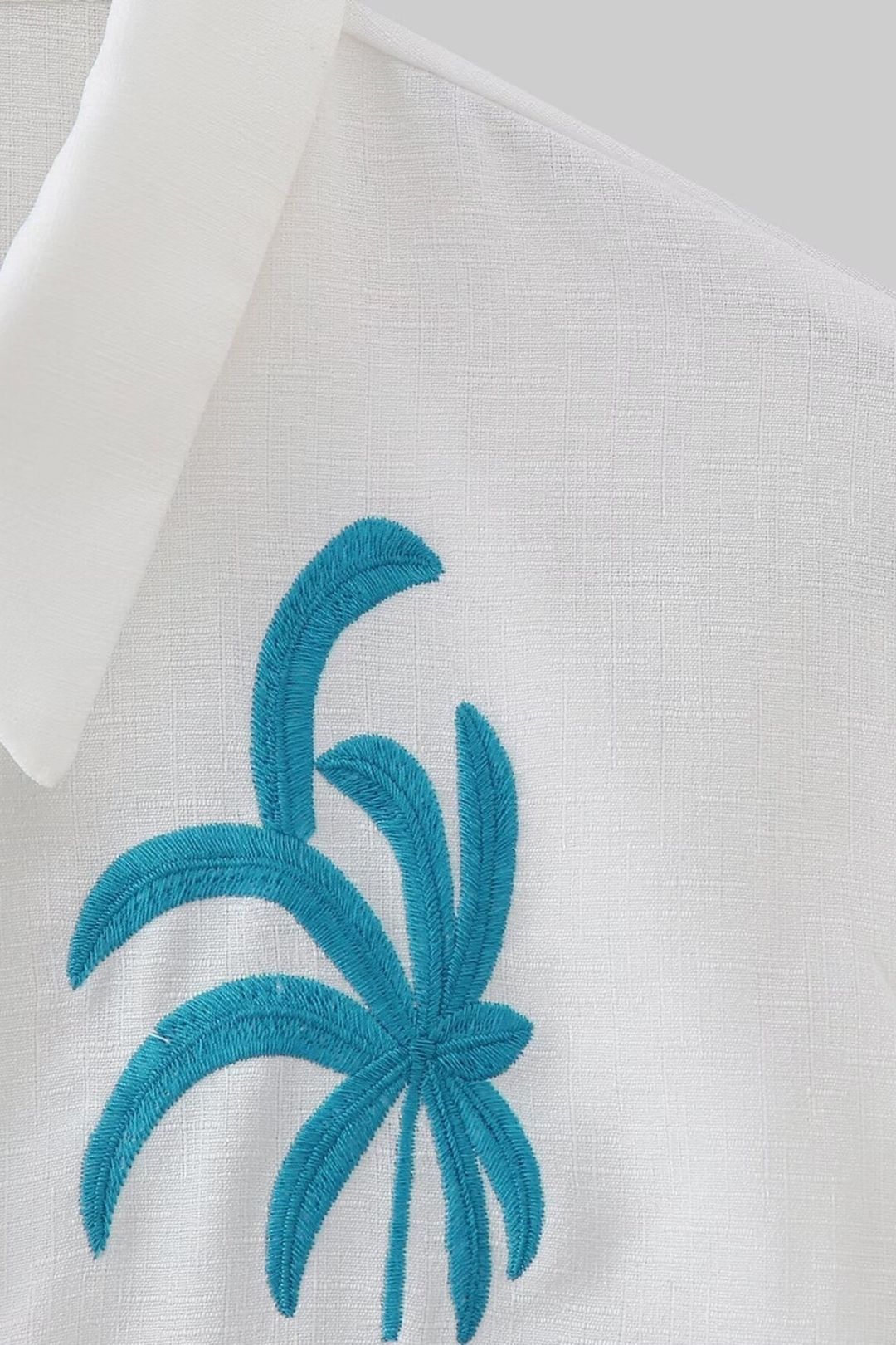 Short-sleeved Shirt + Drawstring Shorts Two-piece Set